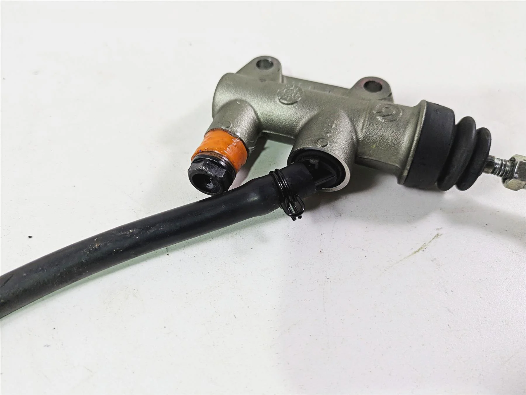 2010 Ducati Streetfighter 1098 S Brembo Rear Brake Master Cylinder 62540181B - Image 9