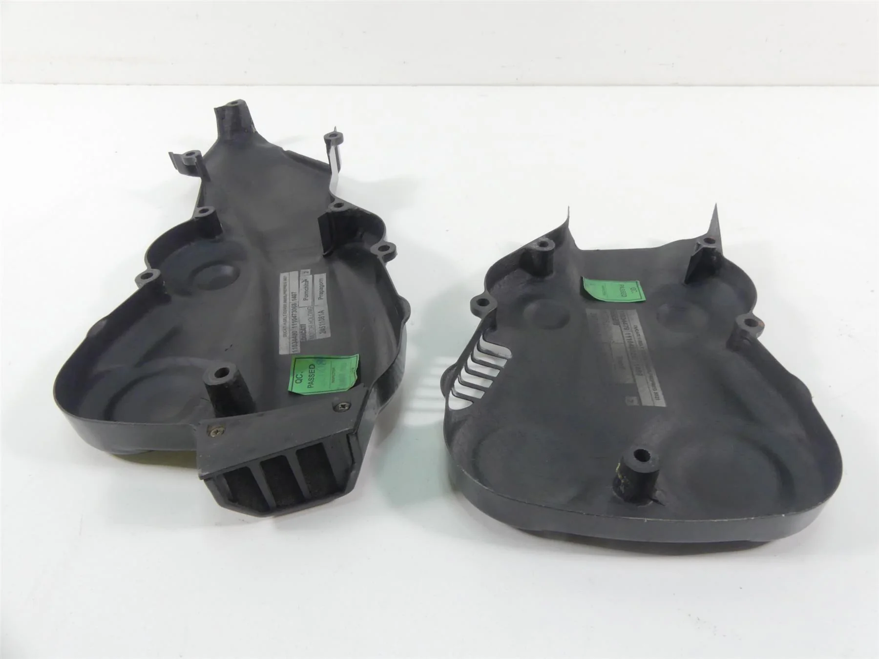 2010 Ducati Streetfighter 1098 S Carbon Fiber Timing Belt Covers 24511081A - Image 6