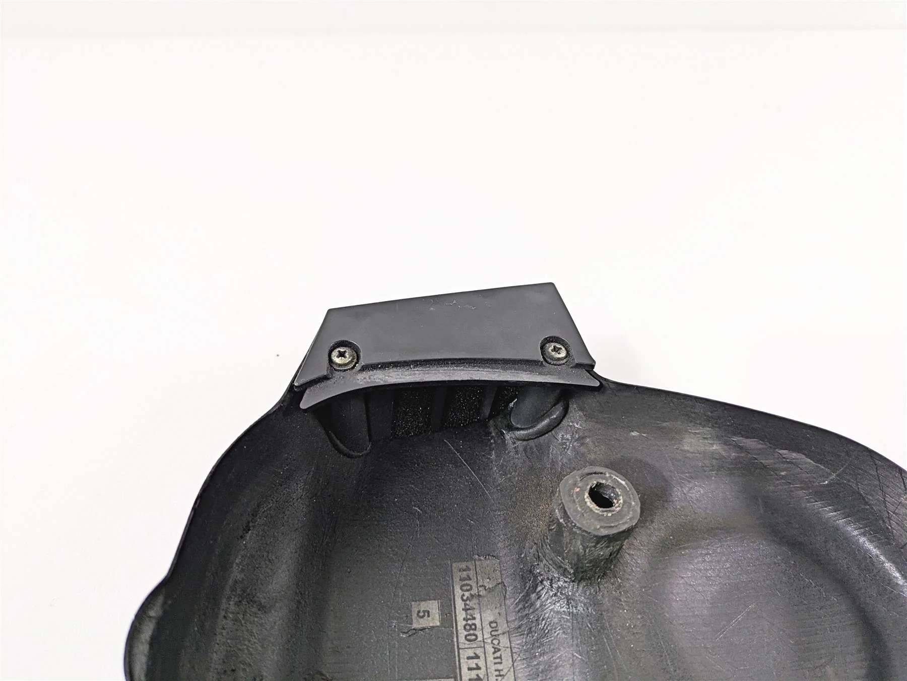 2010 Ducati Streetfighter 1098 S Carbon Fiber Timing Covers 24511091A 24511081A - Image 8
