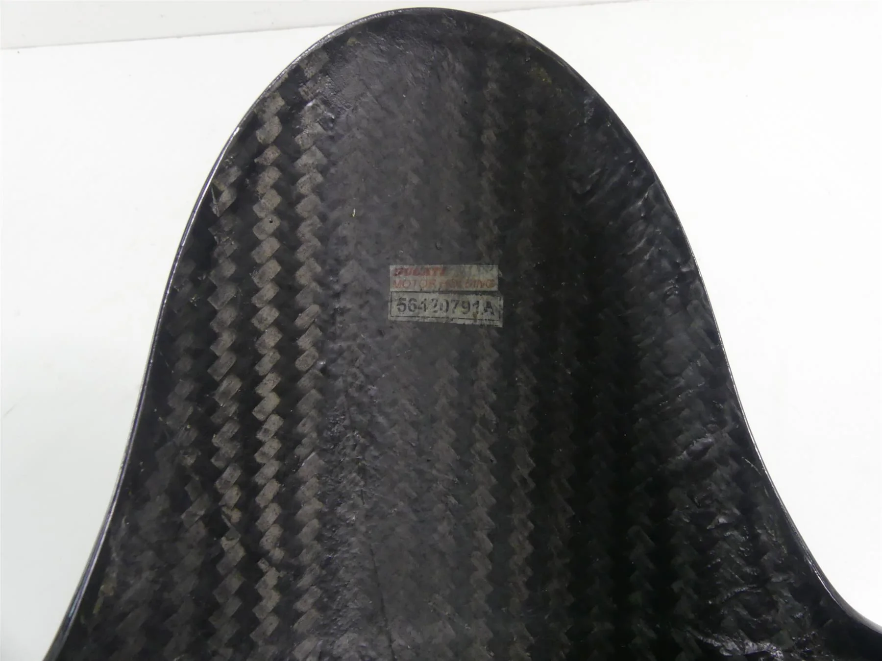 2010 Ducati Streetfighter 1098 S Front Carbon Fiber Fender Mud Guard 56420791A - Image 10