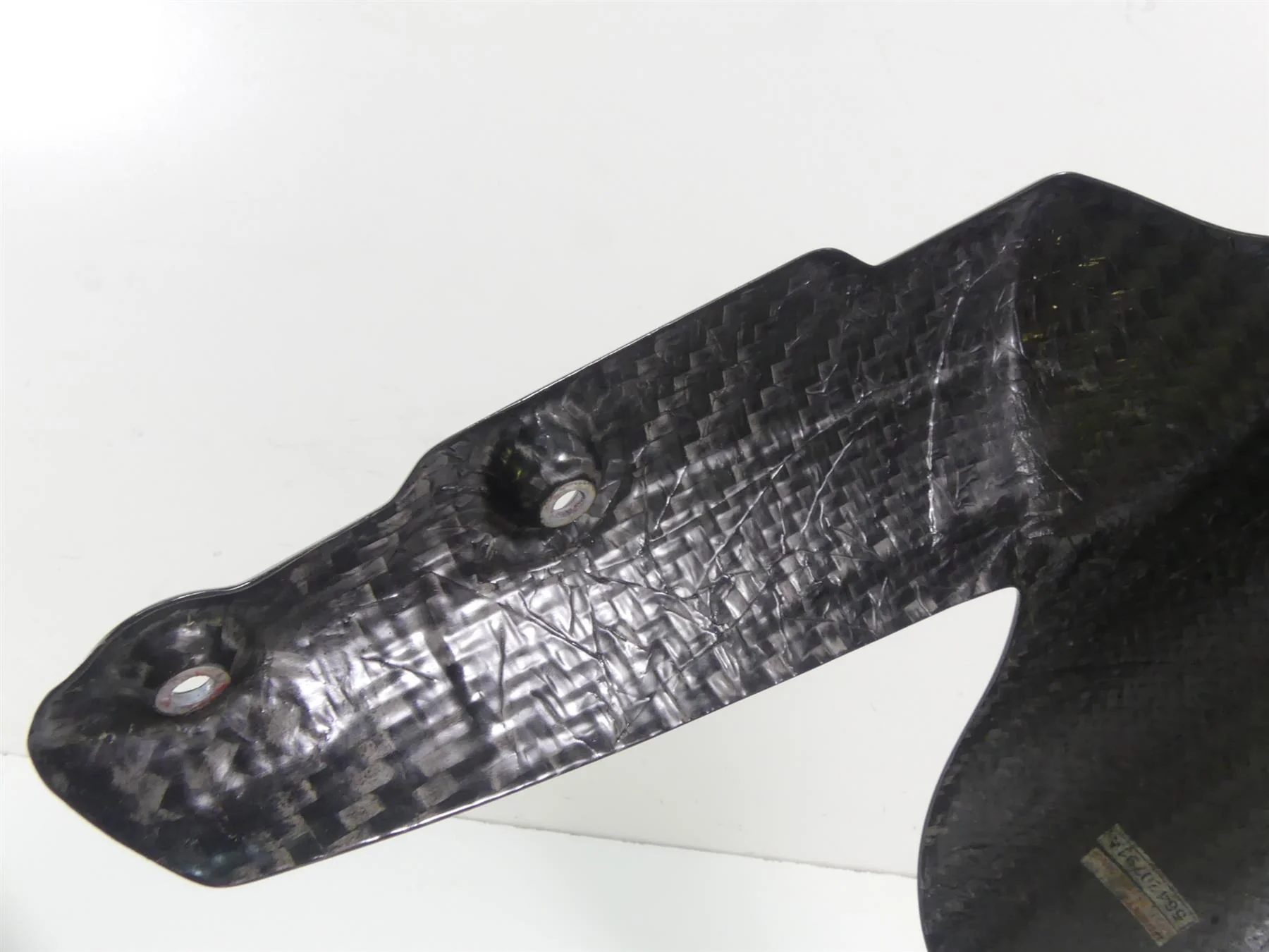 2010 Ducati Streetfighter 1098 S Front Carbon Fiber Fender Mud Guard 56420791A - Image 11