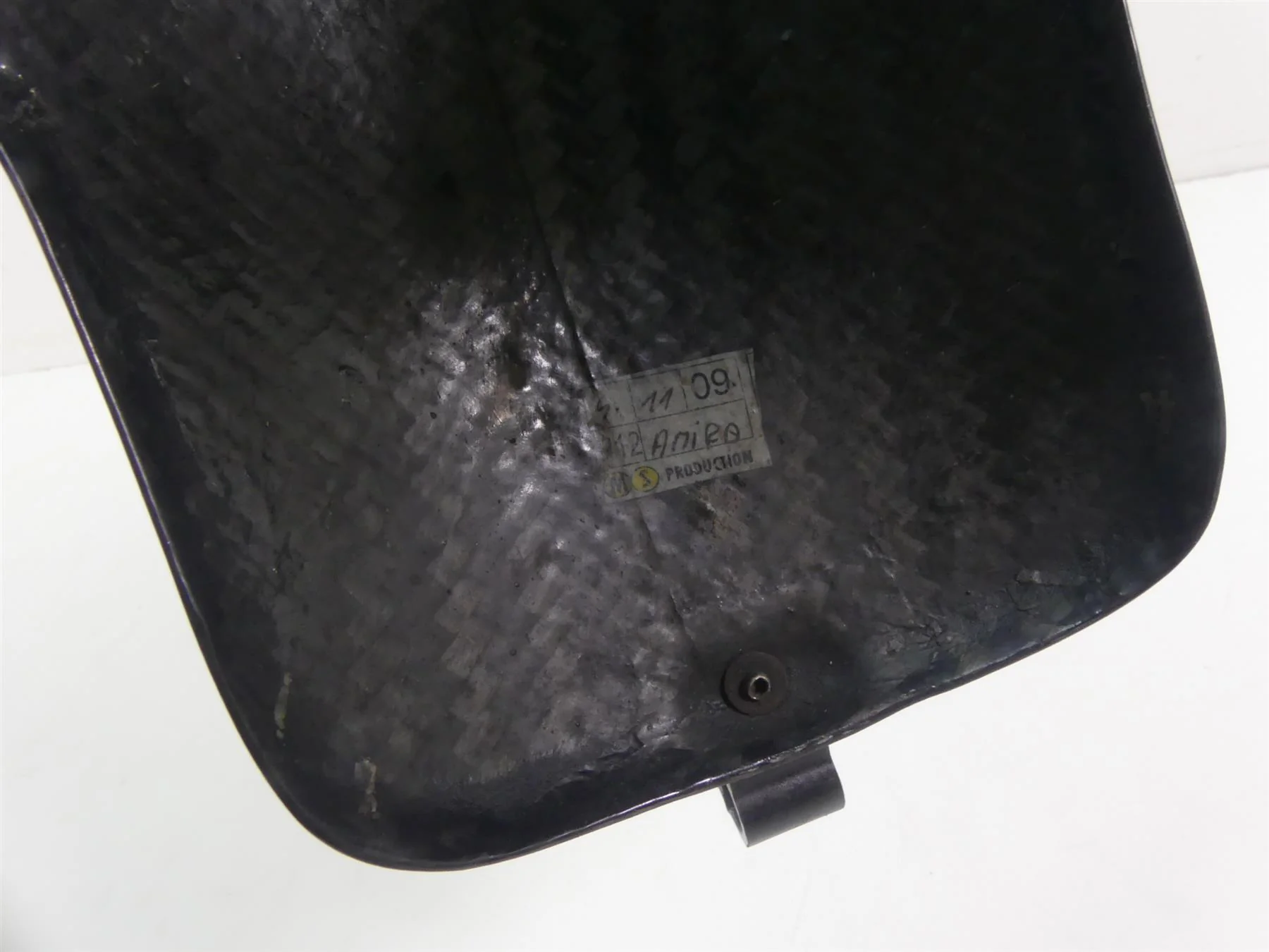 2010 Ducati Streetfighter 1098 S Front Carbon Fiber Fender Mud Guard 56420791A - Image 9