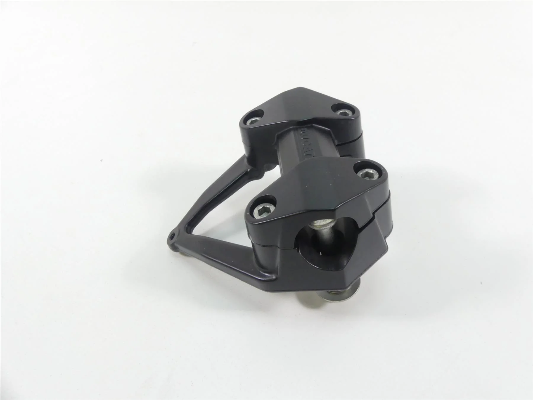 2010 Ducati Streetfighter 1098 S Handlebar Riser Holder Mount Set 36011001A - Image 3