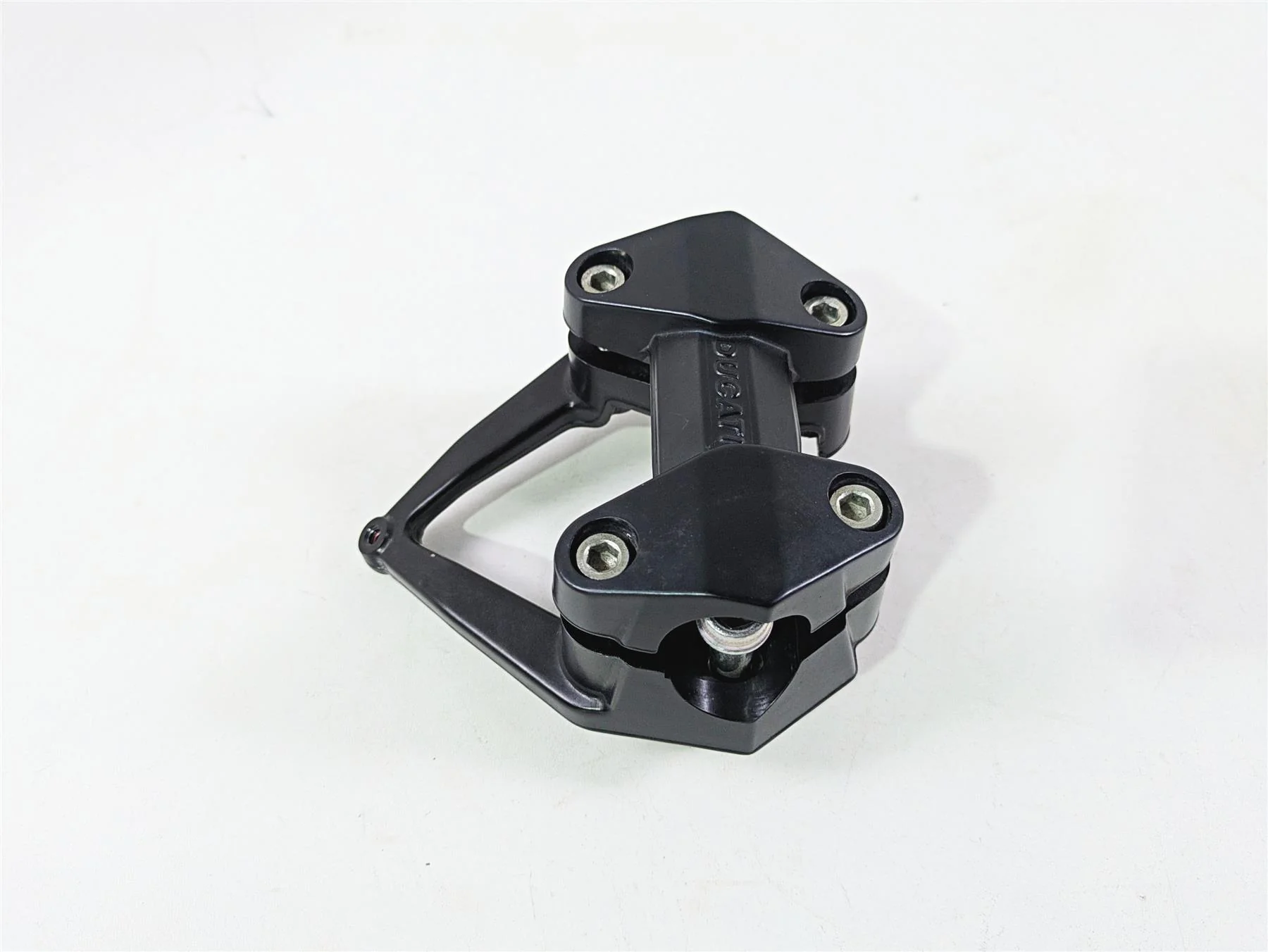 2010 Ducati Streetfighter 1098 S Handlebar Riser Holder Set 36011001A - Image 2
