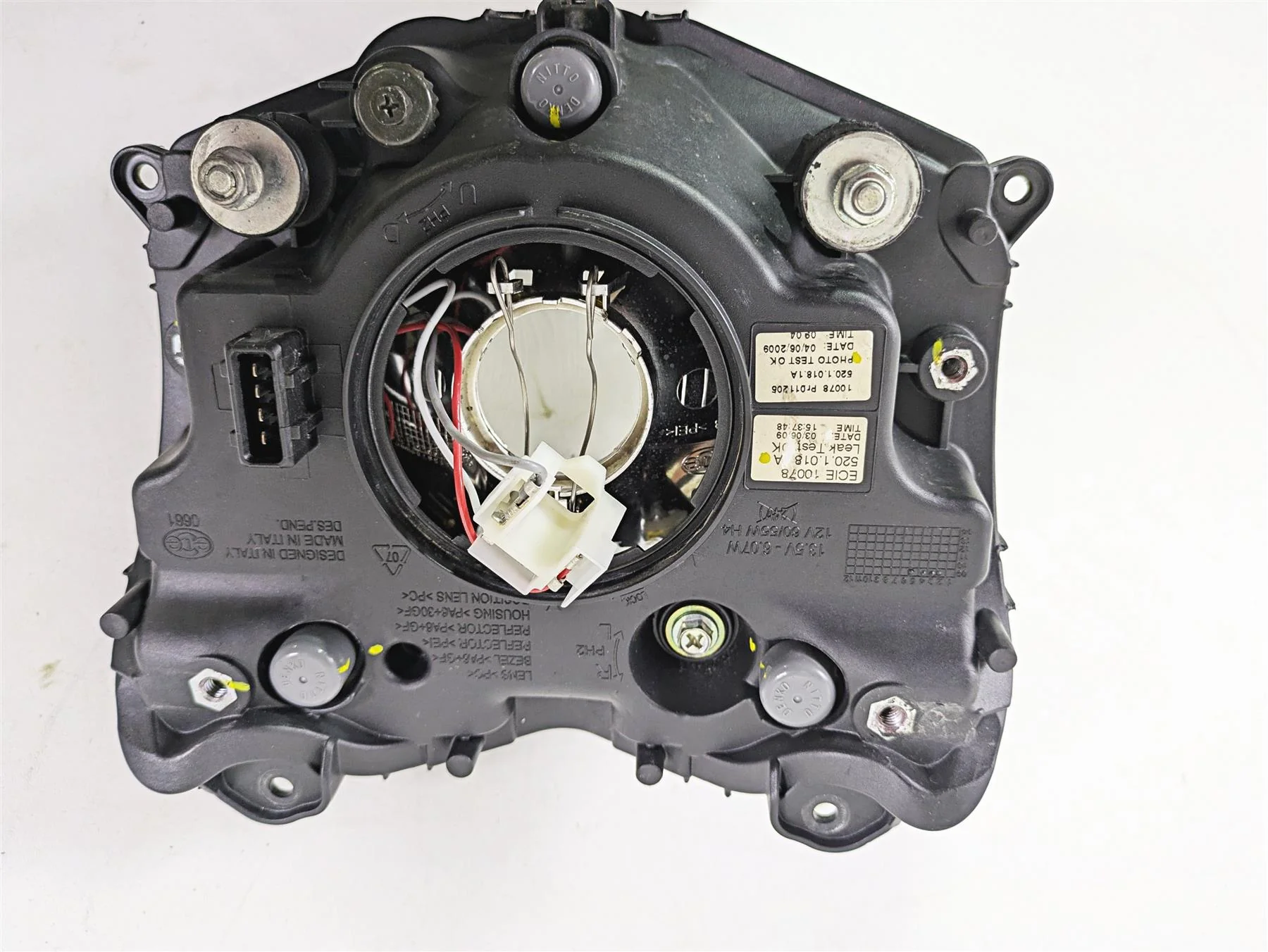 2010 Ducati Streetfighter 1098 S Headlight Head Light Lamp Housing 52010181A - Image 8