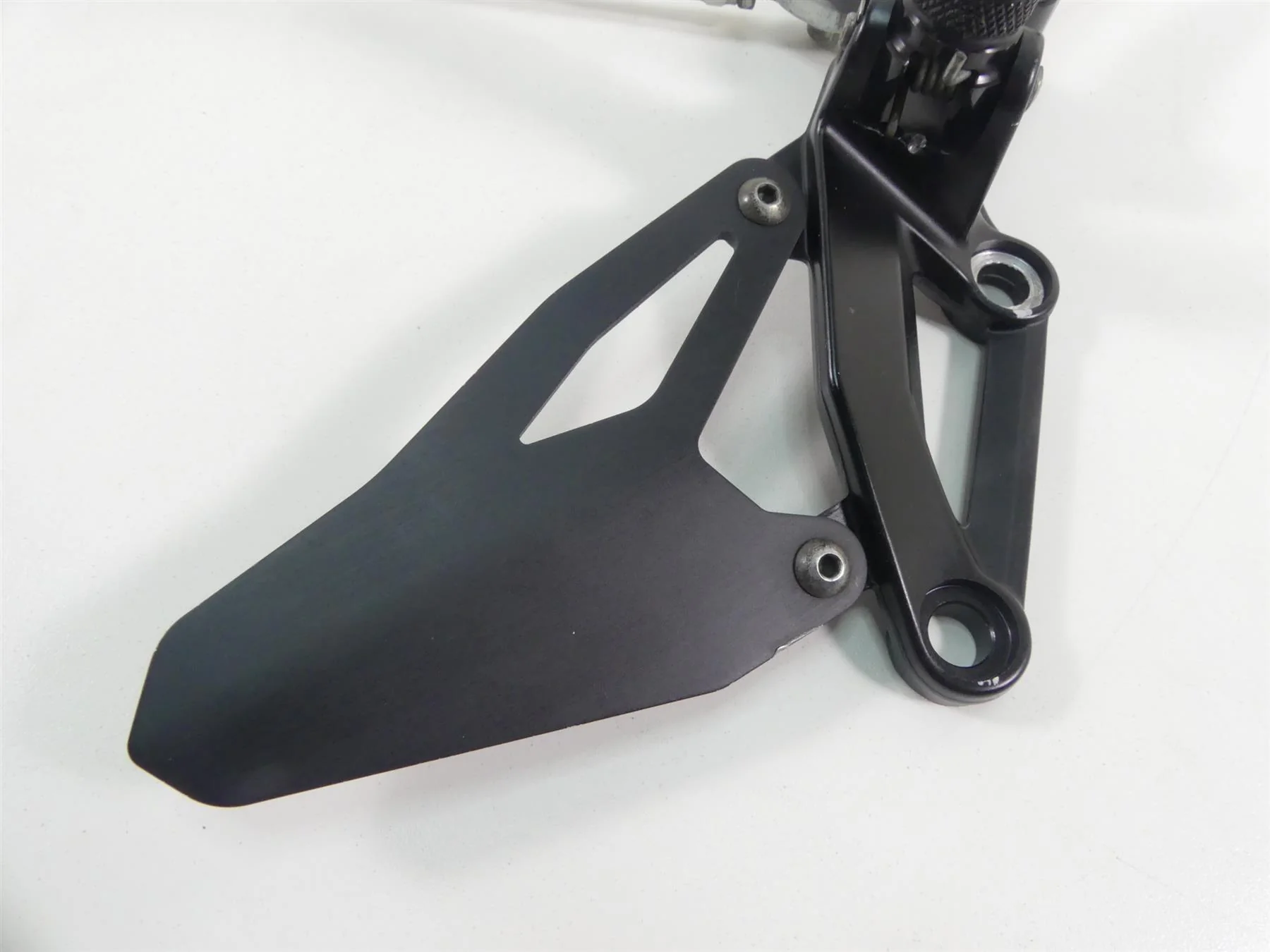2010 Ducati Streetfighter 1098 S Left Rider Footpeg & Shifter 82411541A - Image 6