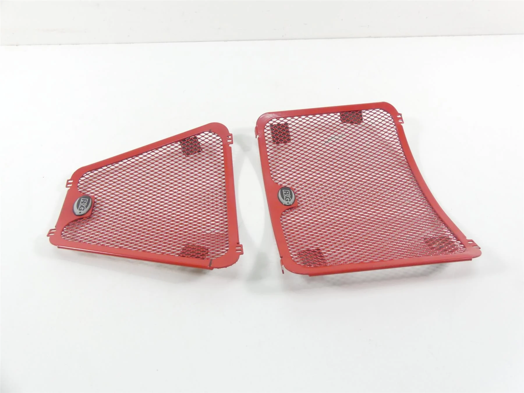 2010 Ducati Streetfighter 1098 S R&G-Racing Red Radiator Guard Set ABRAD9016 - Image 2