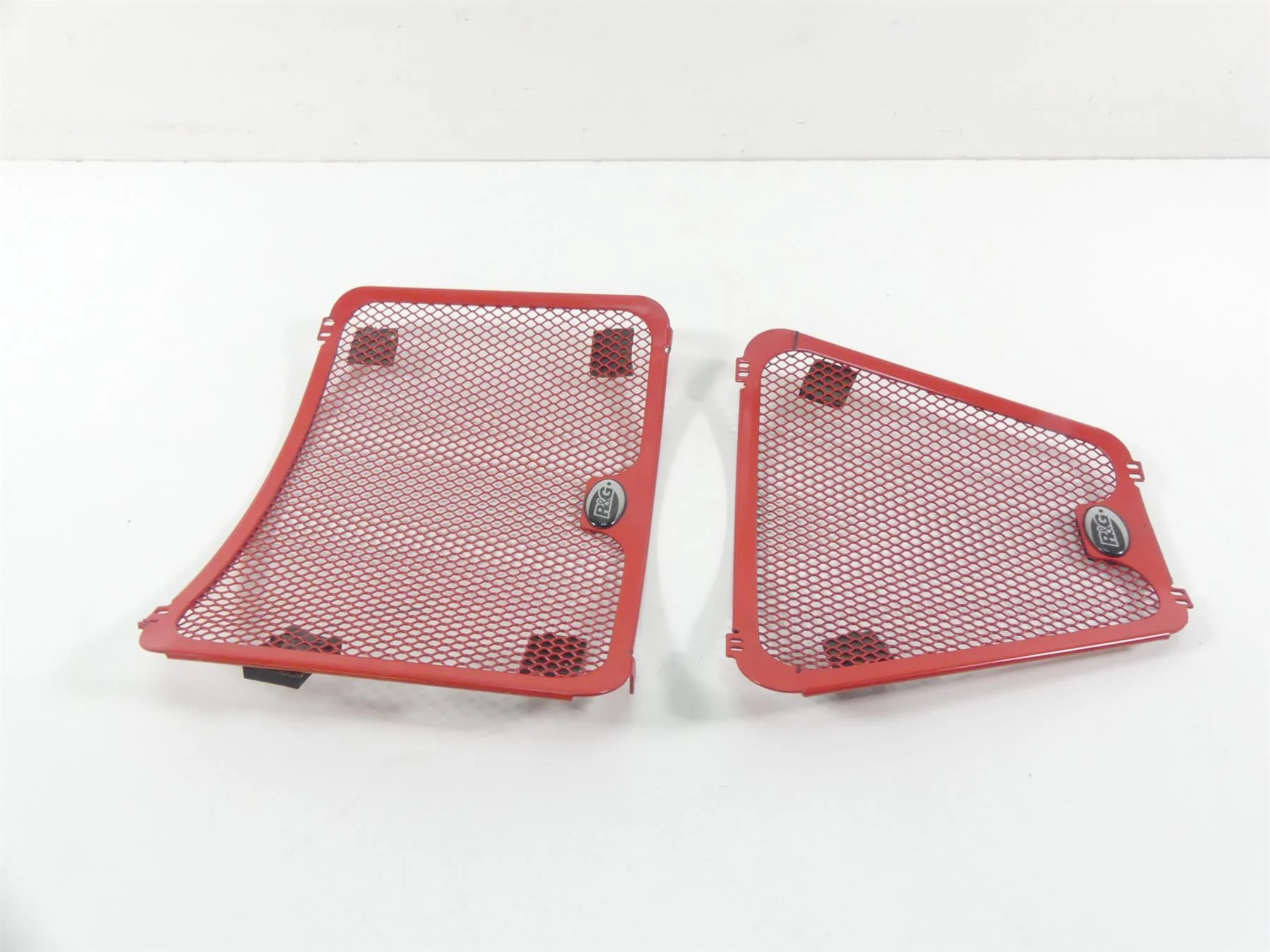 2010 Ducati Streetfighter 1098 S R&G-Racing Red Radiator Guard Set ABRAD9016 - Image 5