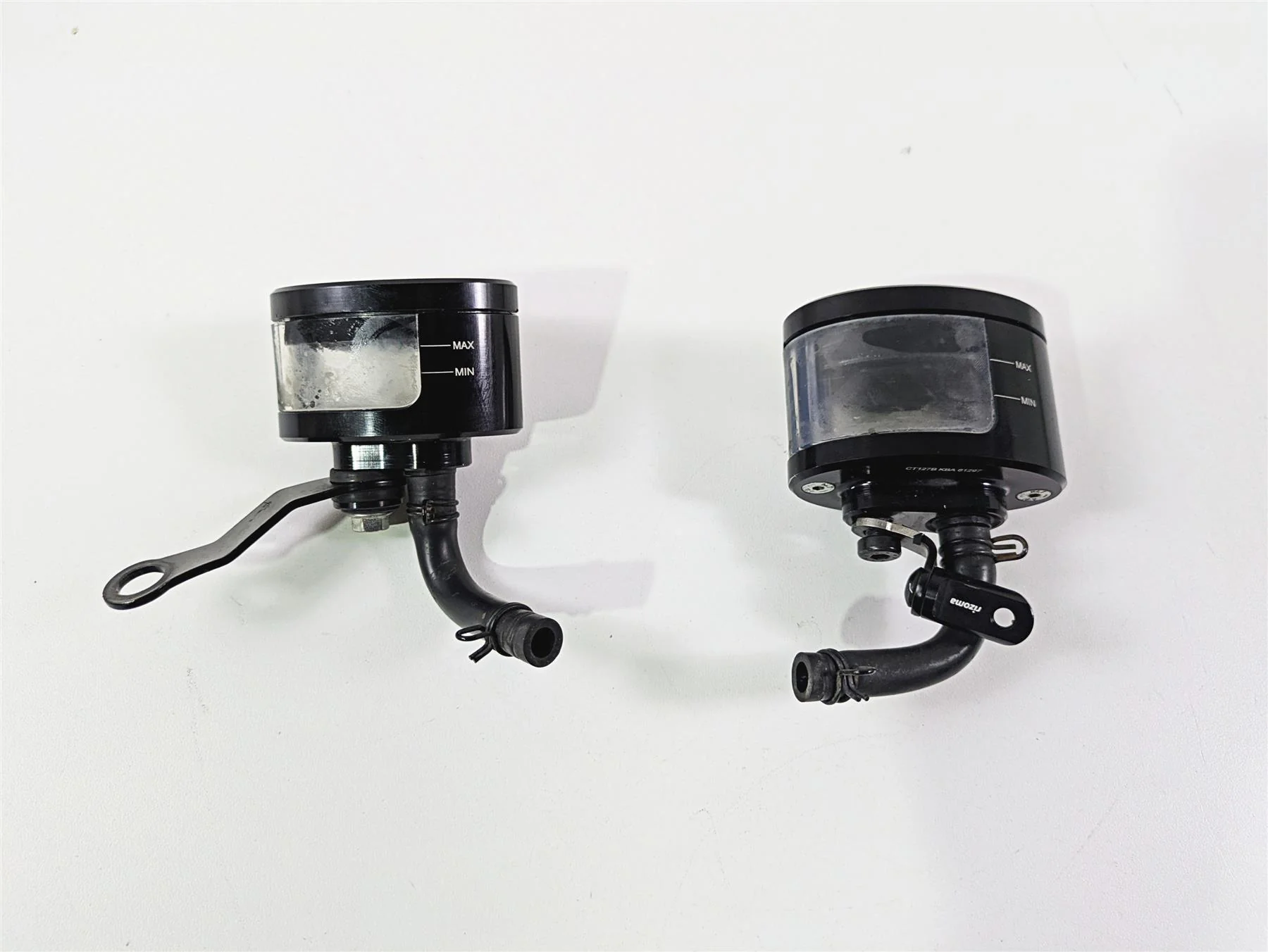 2010 Ducati Streetfighter 1098 S Rizoma Brake Clutch Fluid Reservoir Set CT125B - Image 3