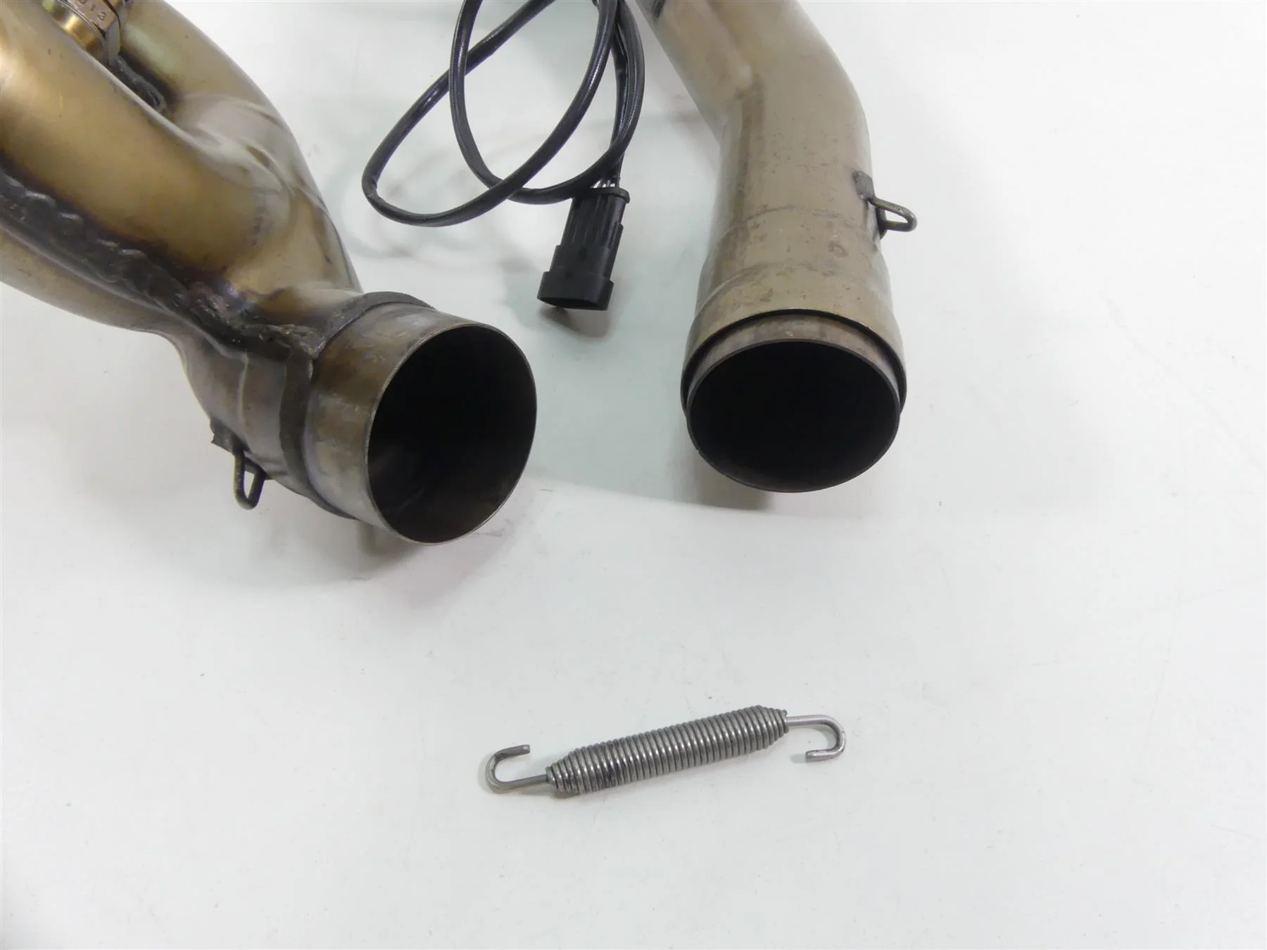 2010 Ducati Streetfighter 1098 S Stock Exhaust Header Manifold Set 57012741B - Image 10