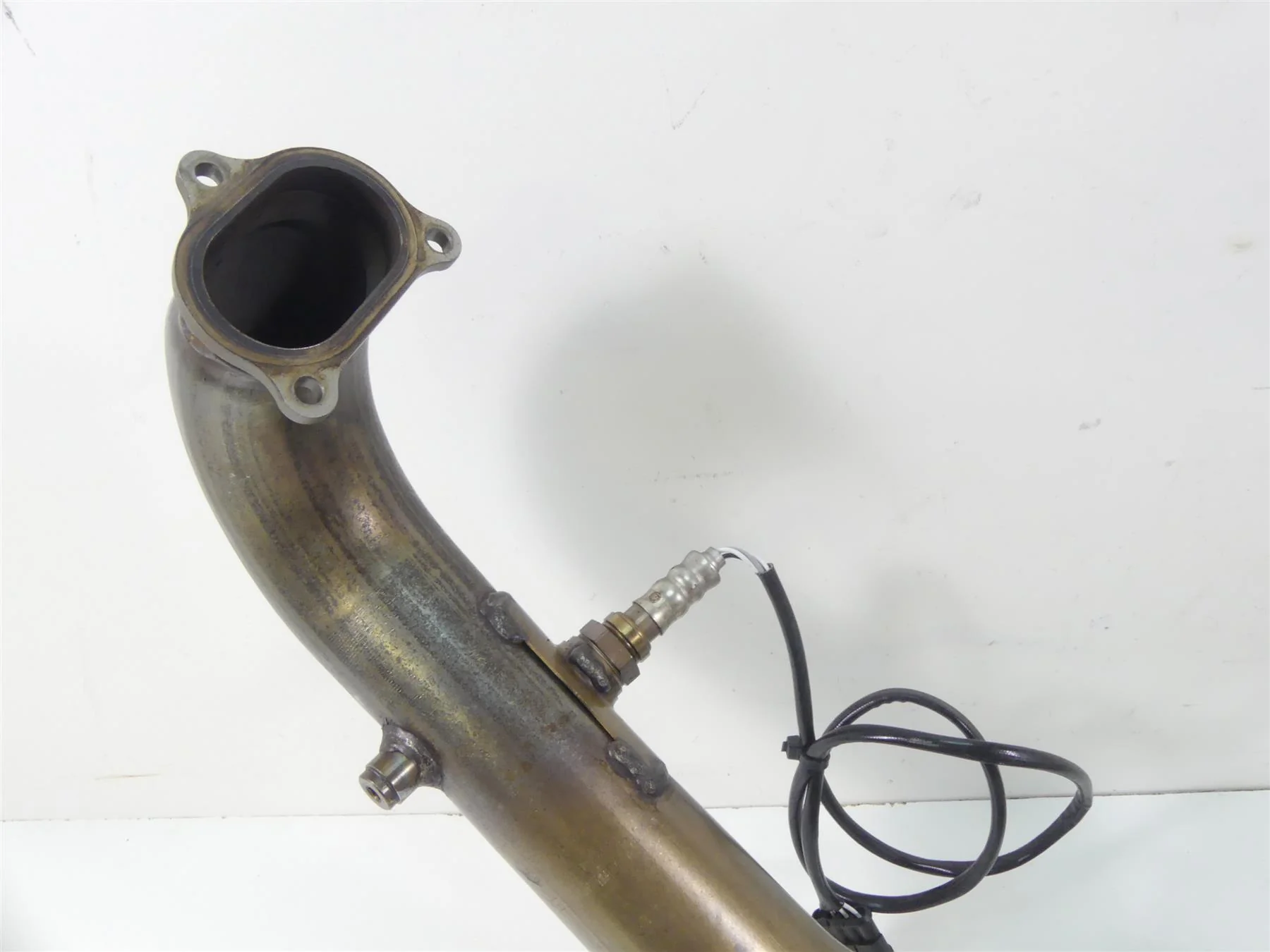 2010 Ducati Streetfighter 1098 S Stock Exhaust Header Manifold Set 57012741B - Image 5