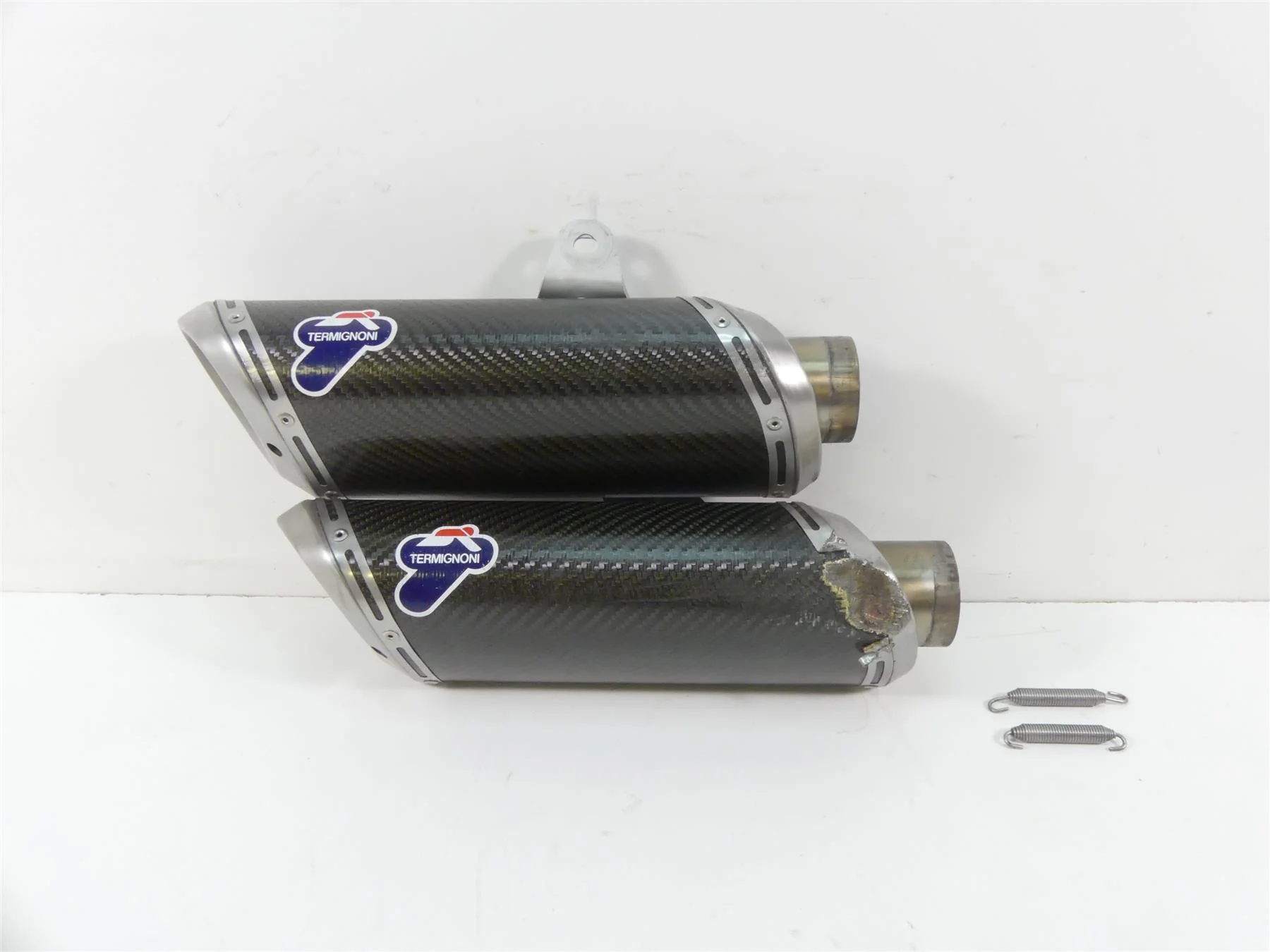 2010 Ducati Streetfighter 1098 S Termignoni Slip On Exhaust Pipes 96454711B