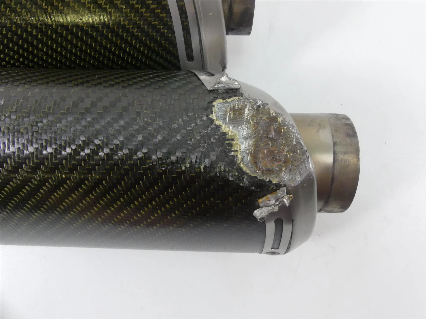 2010 Ducati Streetfighter 1098 S Termignoni Slip On Exhaust Pipes 96454711B - Image 5