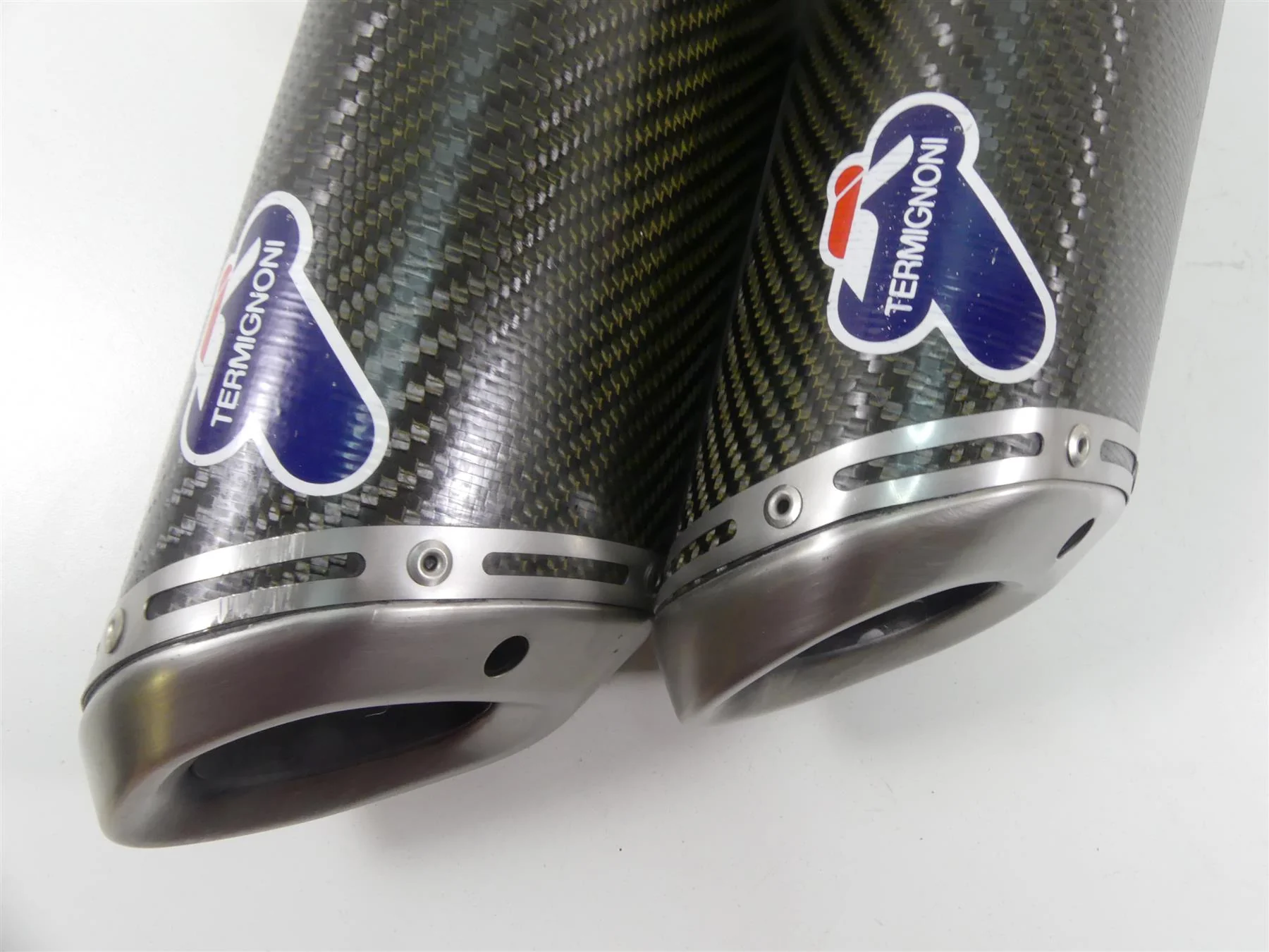 2010 Ducati Streetfighter 1098 S Termignoni Slip On Exhaust Pipes 96454711B - Image 6