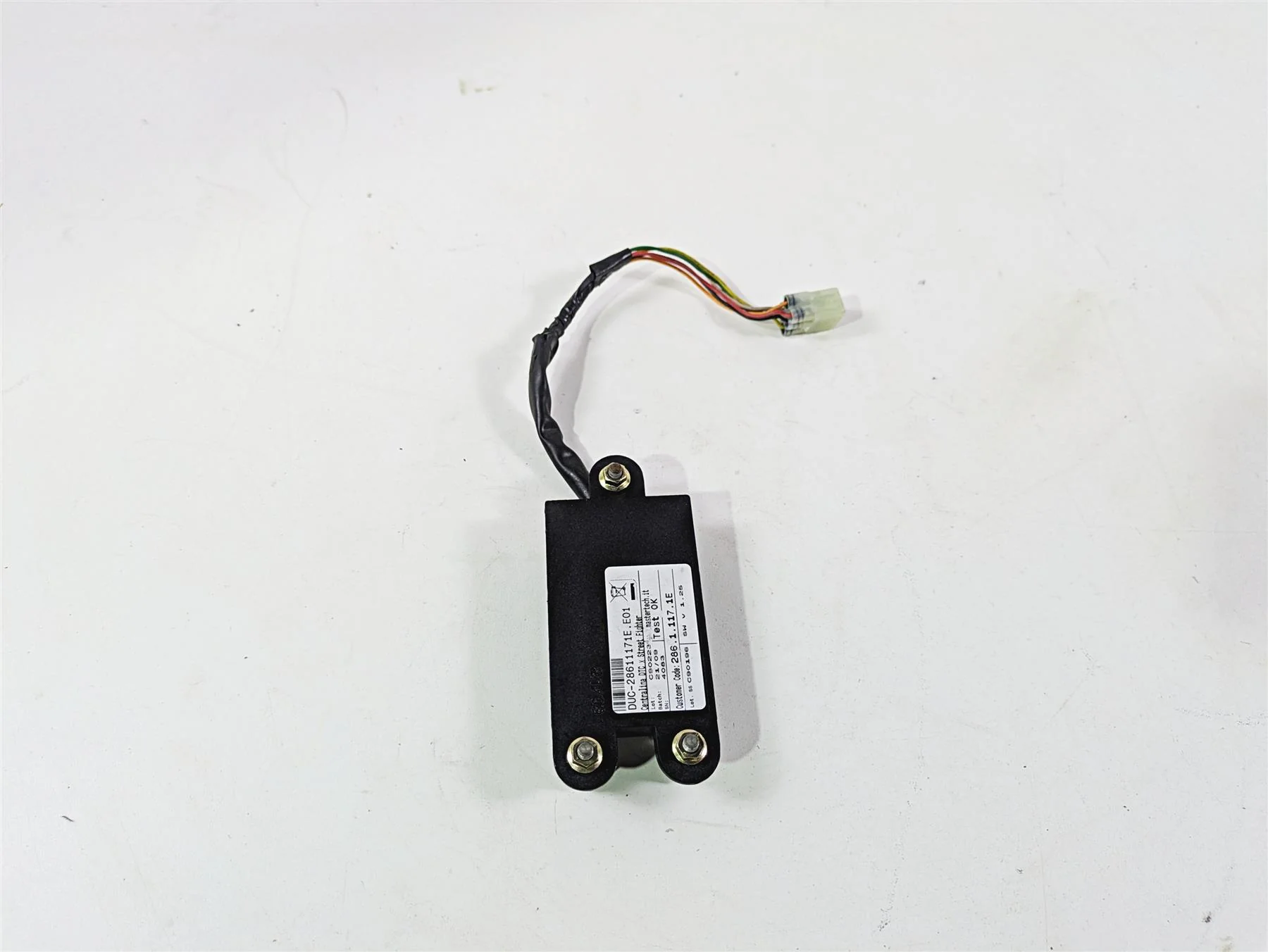 2010 Ducati Streetfighter 1098 S Traction Control Module Dtc 28611171E - Image 4