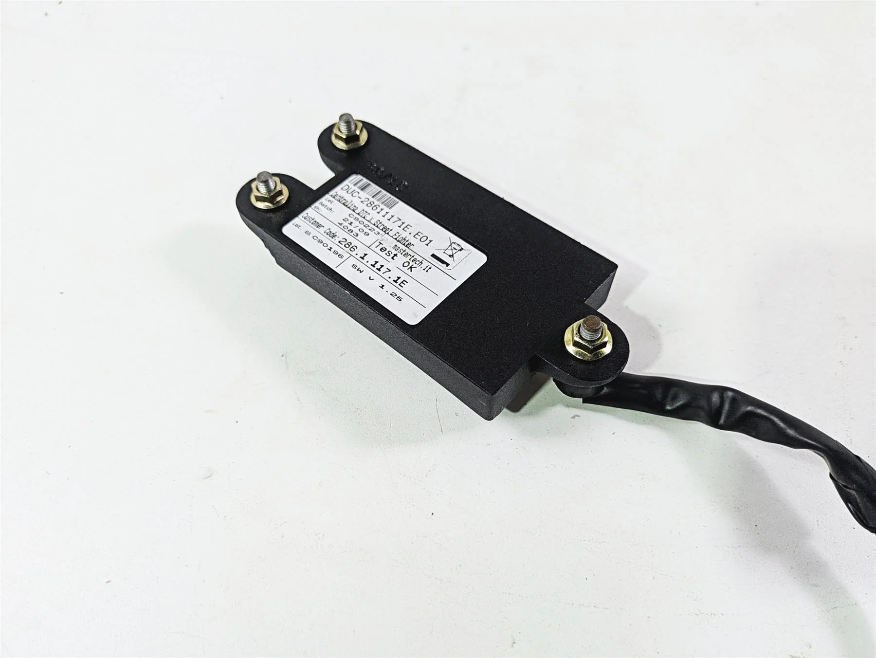 2010 Ducati Streetfighter 1098 S Traction Control Module Dtc 28611171E - Image 9