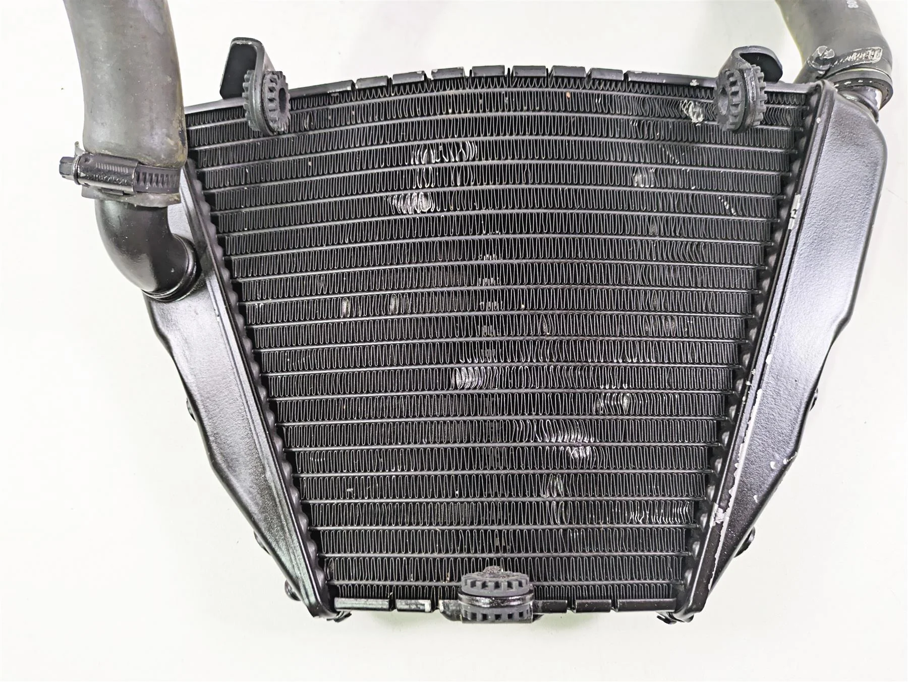 2010 Ducati Streetfighter 1098 S Upper Lower Coolant Radiator Set 54840841A - Image 2