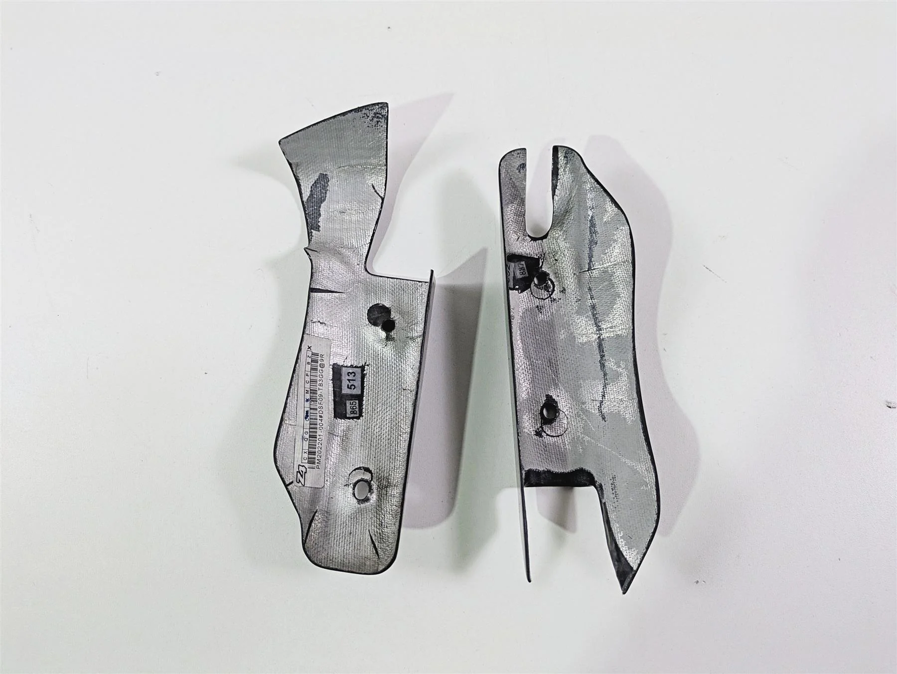 2010 Ducati Streetfighter 1098 S Z4 Carbon Fiber Front Radiator Cover Fairing - Image 11
