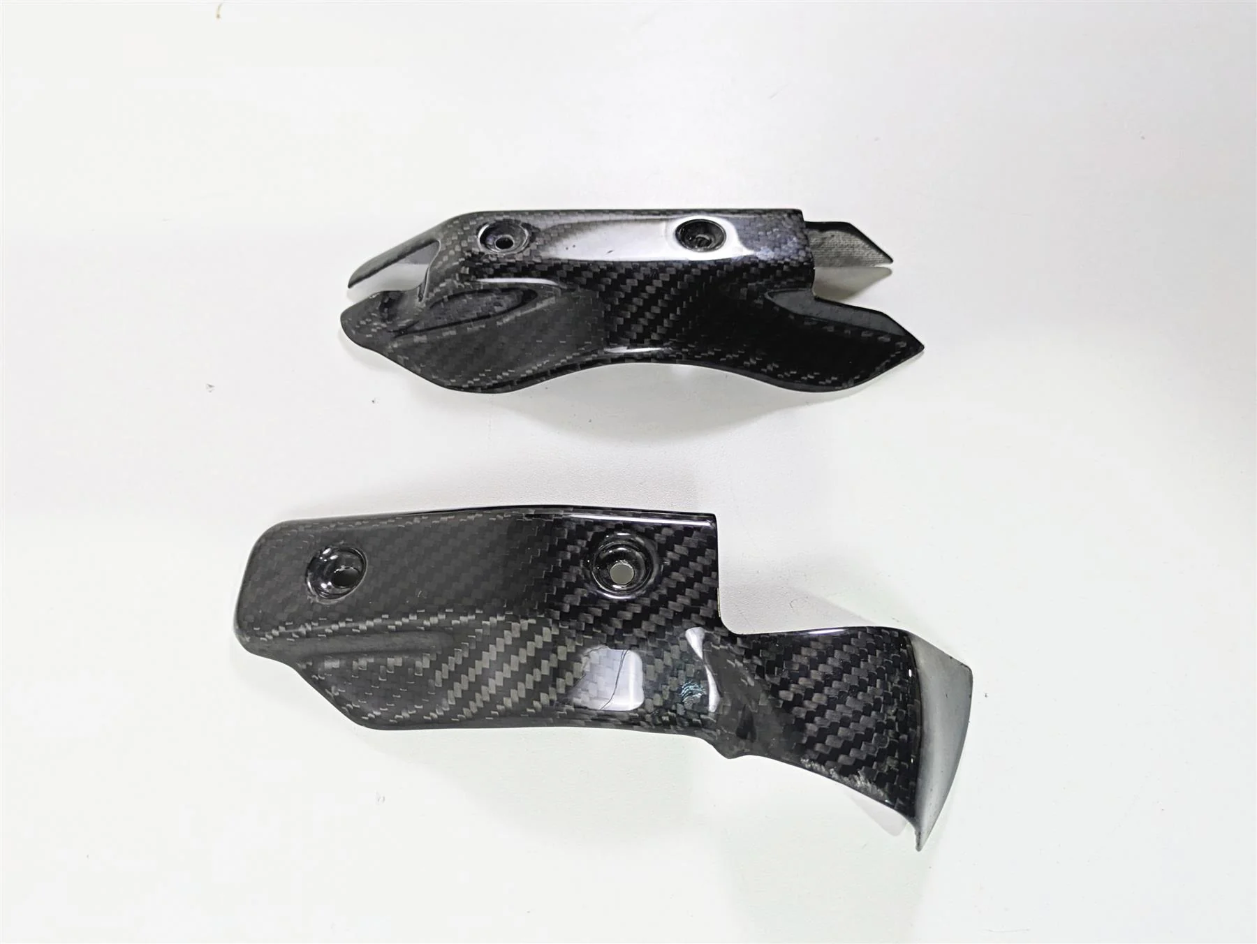 2010 Ducati Streetfighter 1098 S Z4 Carbon Fiber Front Radiator Cover Fairing - Image 2