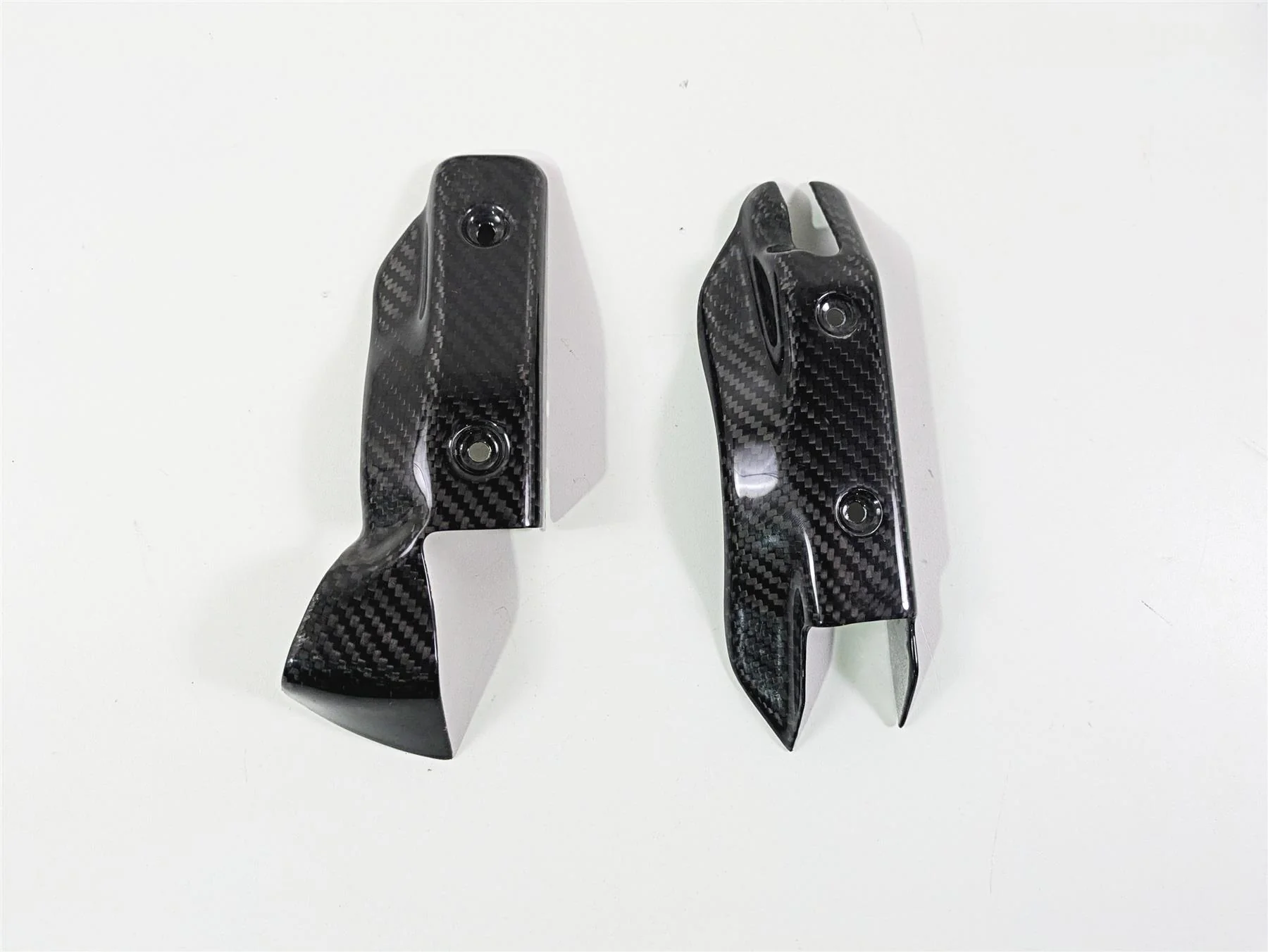 2010 Ducati Streetfighter 1098 S Z4 Carbon Fiber Front Radiator Cover Fairing - Image 3