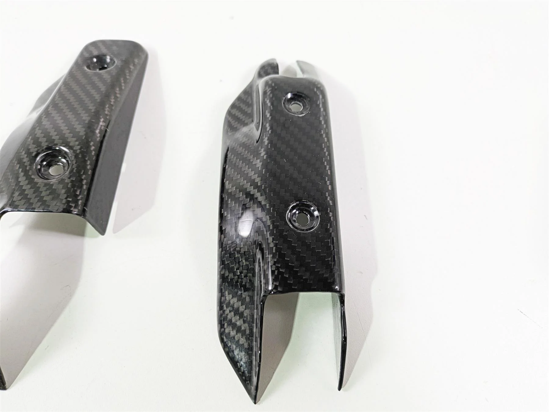 2010 Ducati Streetfighter 1098 S Z4 Carbon Fiber Front Radiator Cover Fairing - Image 4