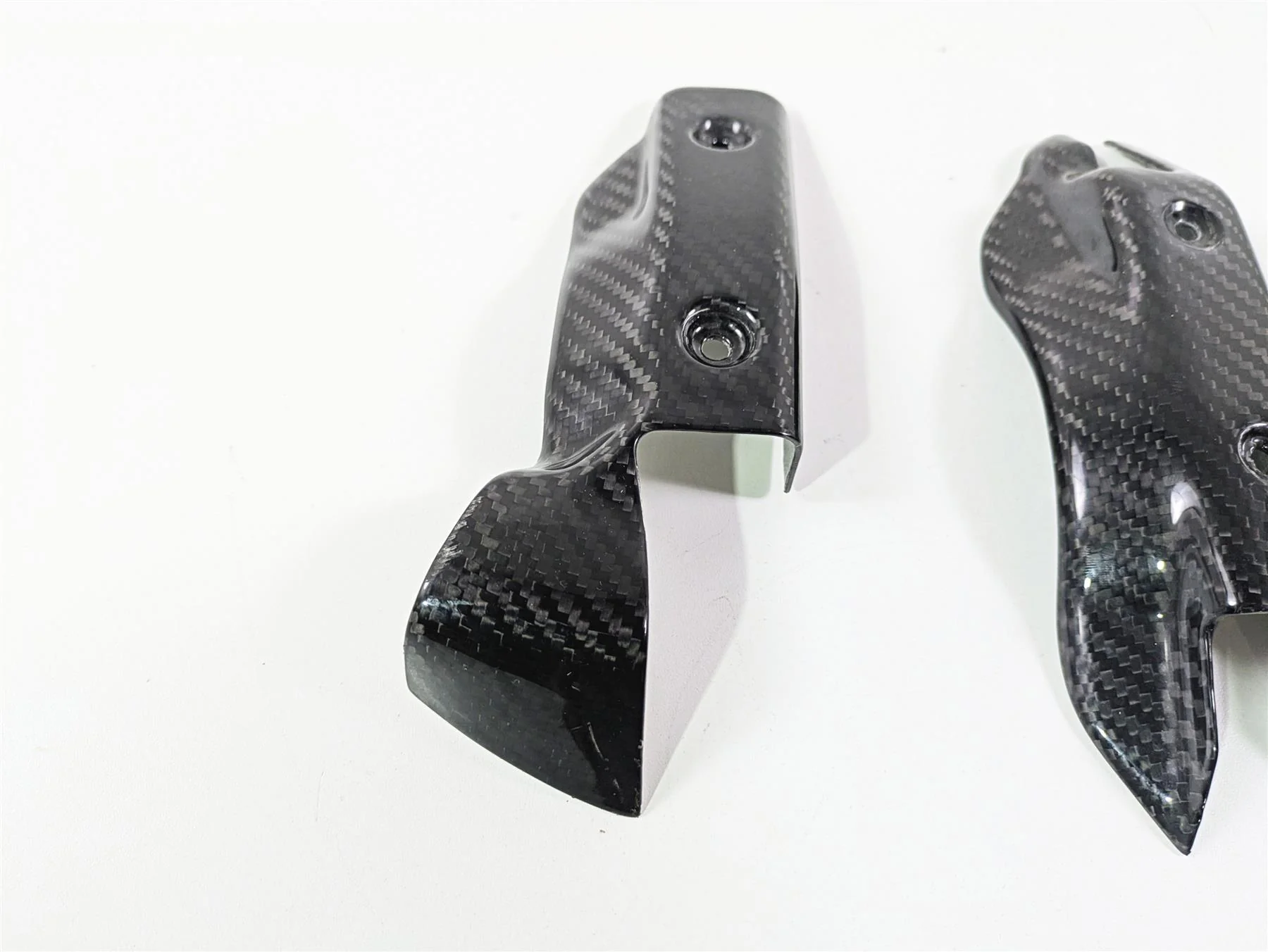 2010 Ducati Streetfighter 1098 S Z4 Carbon Fiber Front Radiator Cover Fairing - Image 5