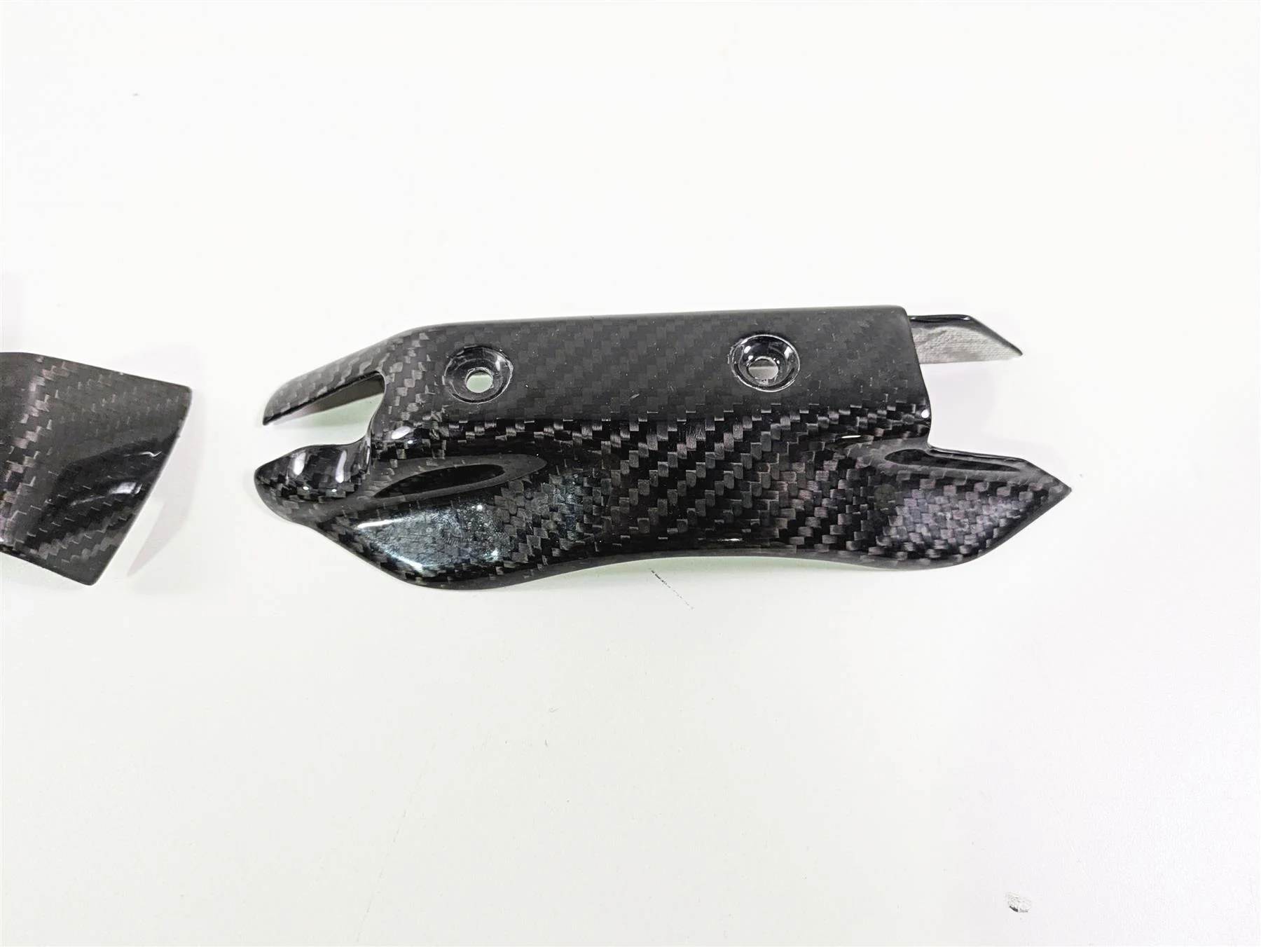 2010 Ducati Streetfighter 1098 S Z4 Carbon Fiber Front Radiator Cover Fairing - Image 9