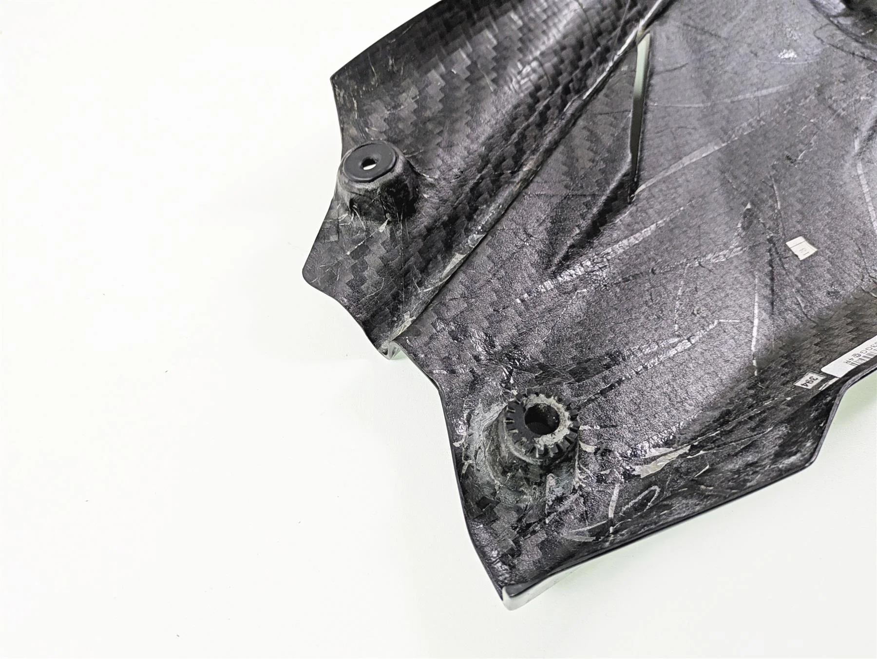 2010 Ducati Streetfighter 1098 S Z4 Front Right Lower Carbon Cover Fairing - Image 12