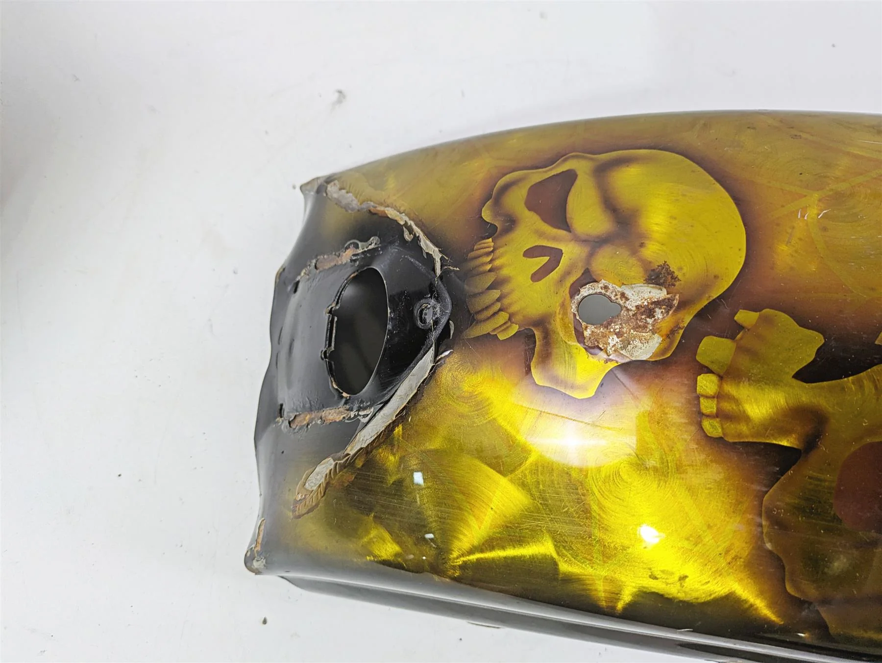 2010 Harley Dyna FXDB Street Bob Custom Paint Fender & Fuel Tank Set 61593-10 - Image 5