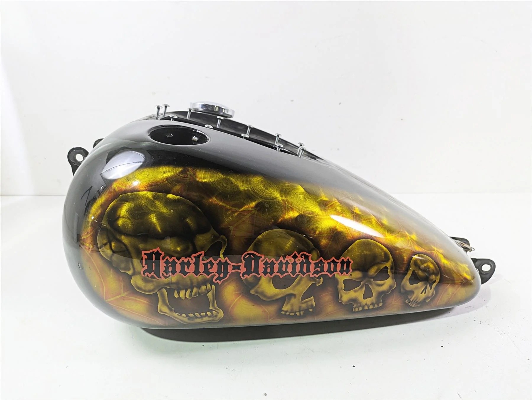 2010 Harley Dyna FXDB Street Bob Custom Paint Fender & Fuel Tank Set 61593-10 - Image 9