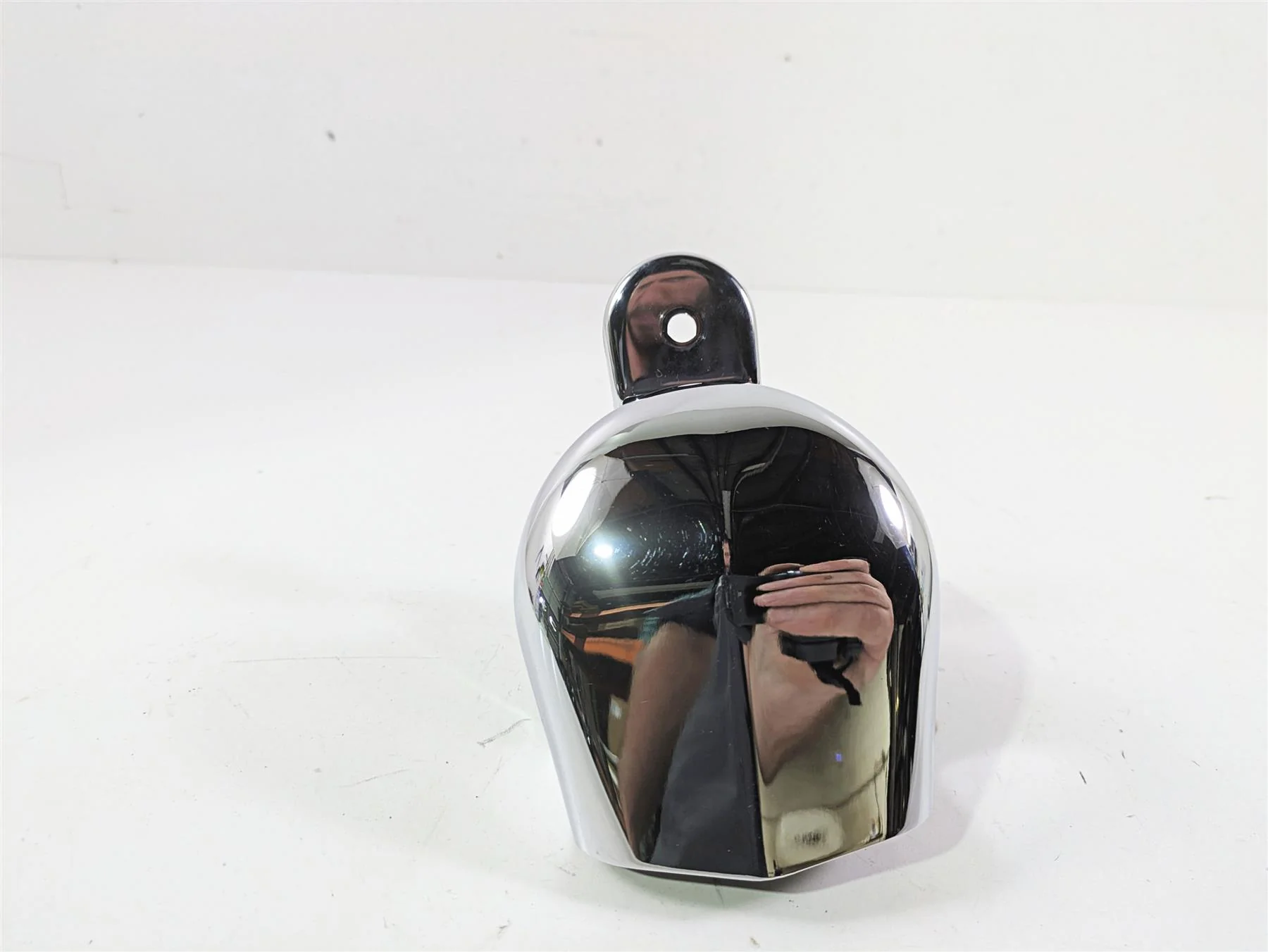 2010 Harley Dyna FXDB Street Bob Horn & Nice Chrome Cover 61300478A - Image 2