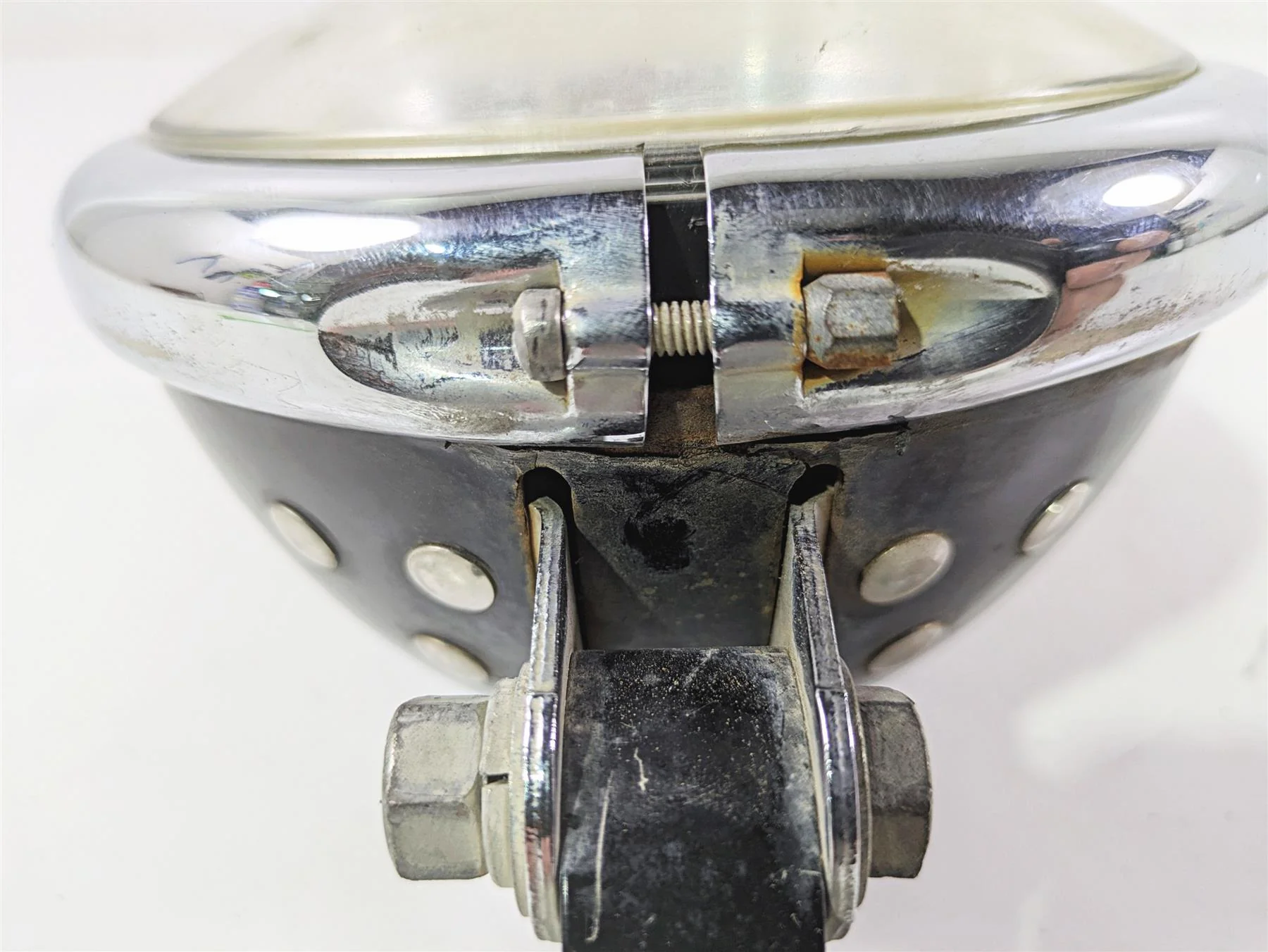 2010 Harley Dyna FXDB Street Bob Led Headlight Head Light & Mount 69356-06A - Image 8