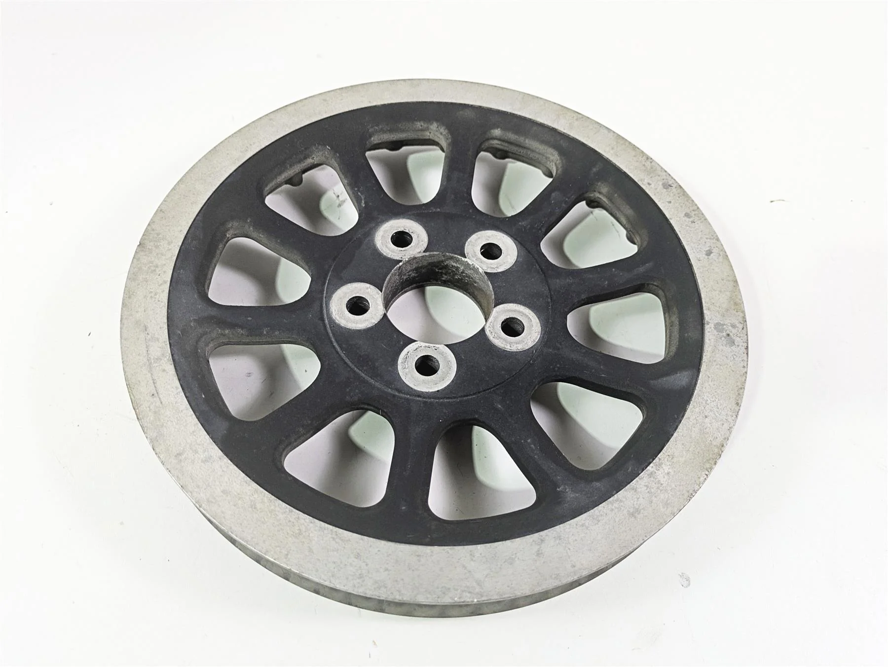 2010 Harley Dyna FXDB Street Bob Rear Drive Belt Sprocket Pulley 66T 1" 40374-07 - Image 3
