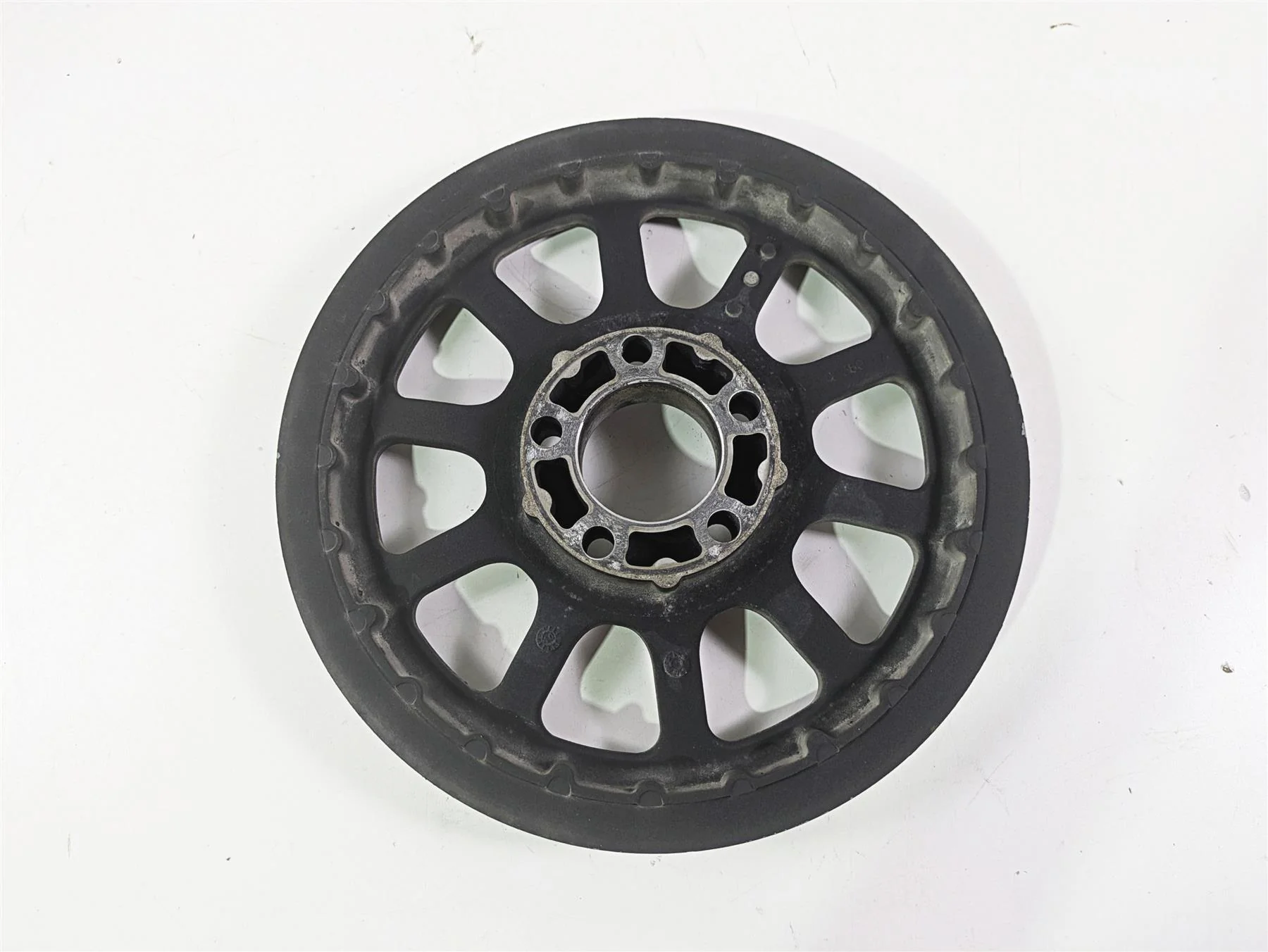 2010 Harley Dyna FXDB Street Bob Rear Drive Belt Sprocket Pulley 66T 1" 40374-07 - Image 7