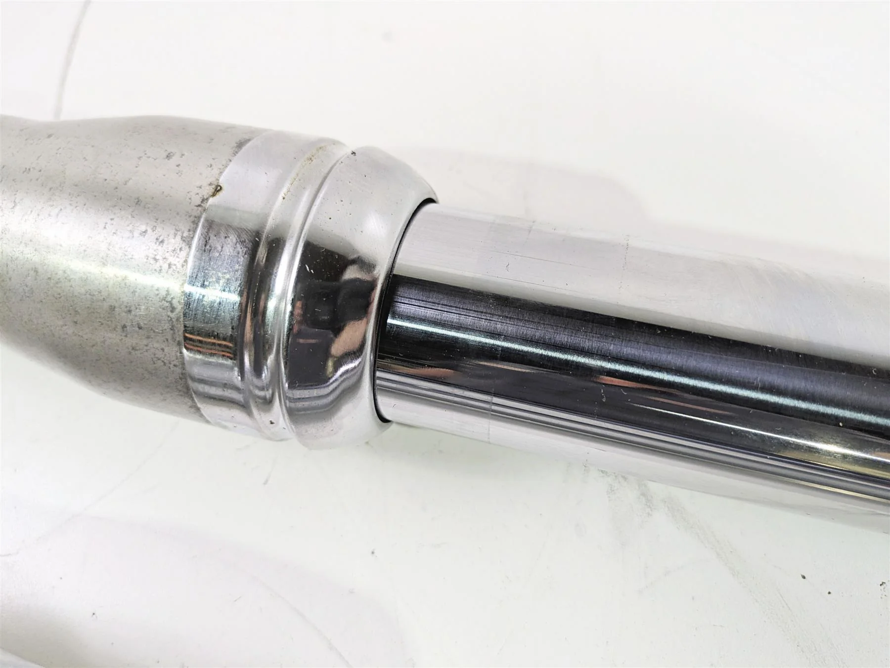 2010 Harley Dyna FXDB Street Bob Straight Front Fork Leg Set - 49mm 45947-06A - Image 3