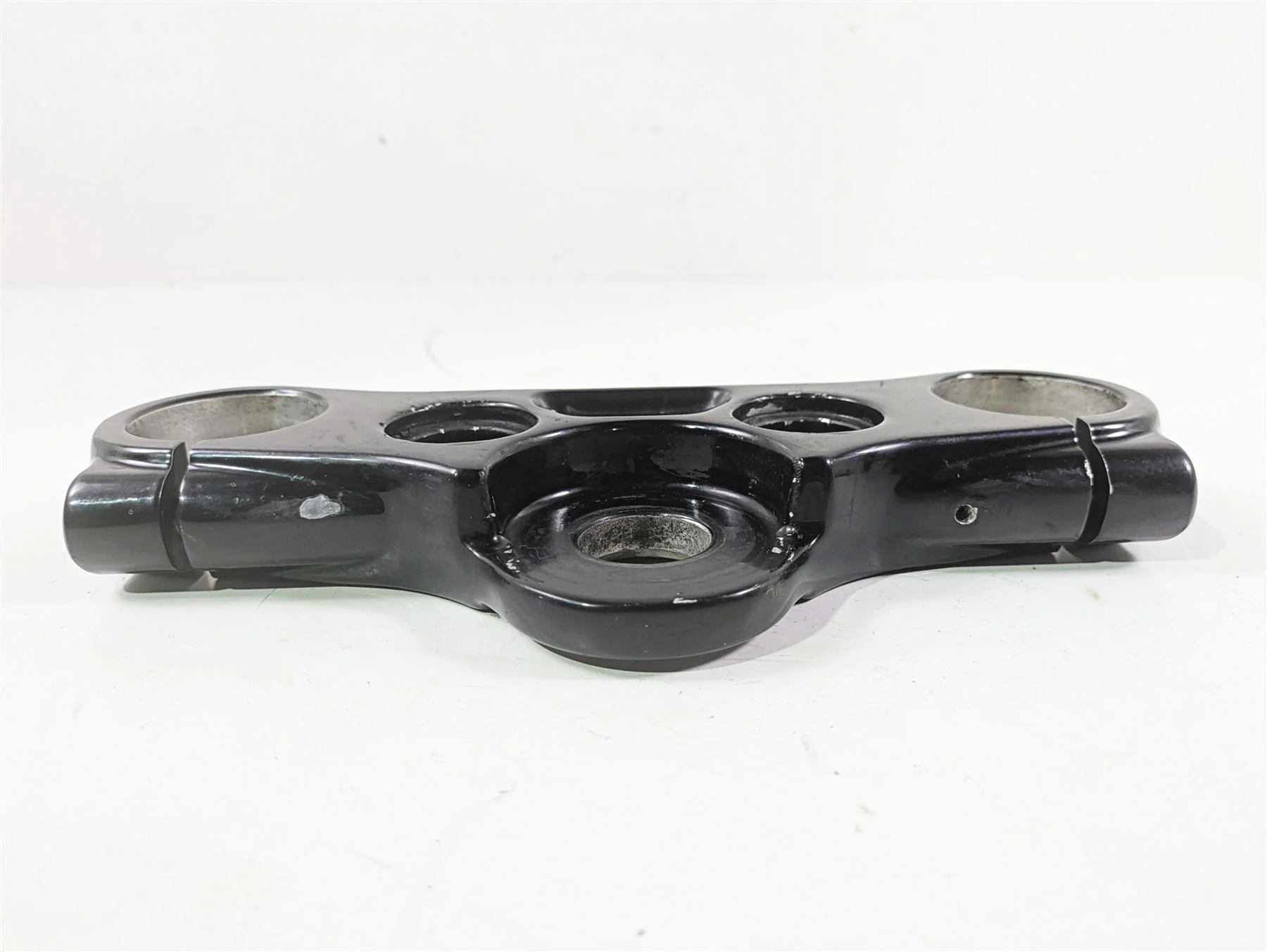 2010 Harley Dyna FXDB Street Bob Upper Triple Tree Steering Clamp 46857-08 - Image 4
