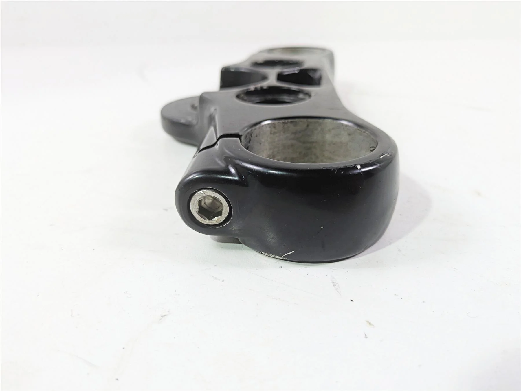 2010 Harley Dyna FXDB Street Bob Upper Triple Tree Steering Clamp 46857-08 - Image 7