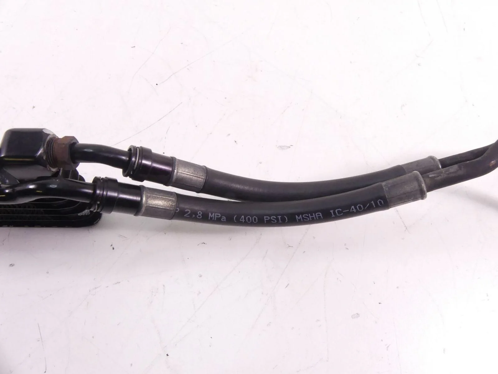 2010 Harley Sportster XR1200 X Oil Cooler Radiator With Lines 63050-08A - Image 7
