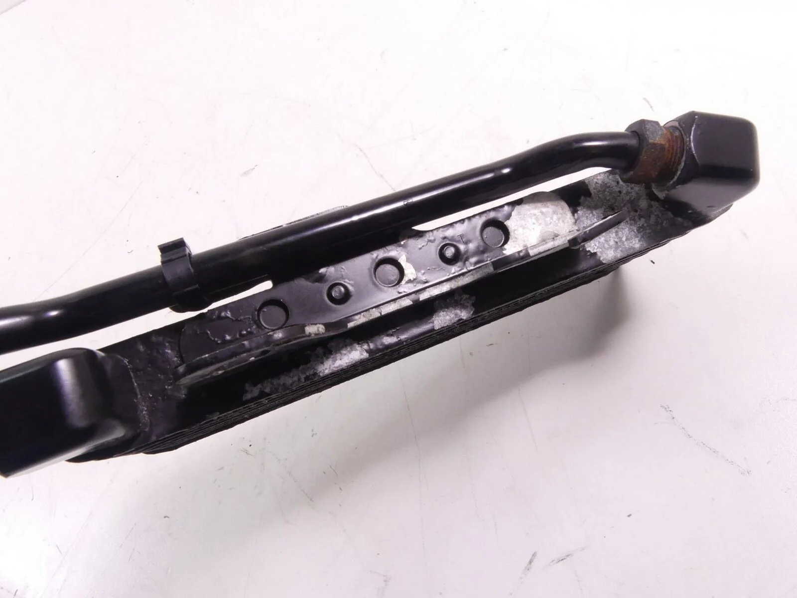 2010 Harley Sportster XR1200 X Oil Cooler Radiator With Lines 63050-08A - Image 9