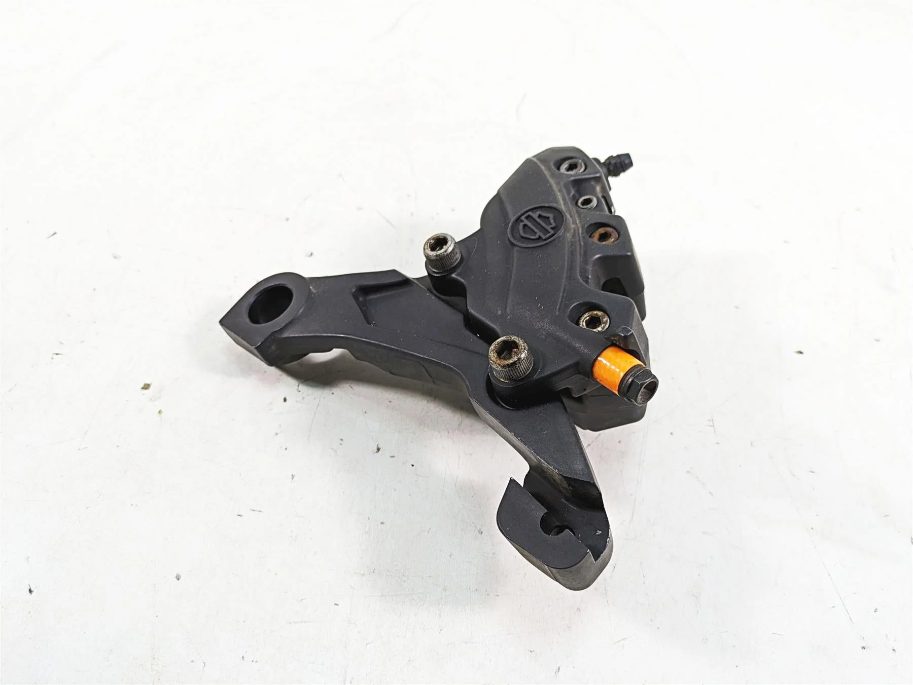 2010 Harley Touring FLHTCU Electra Glide Rear Brake Caliper + Bracket 44080-08C - Image 2
