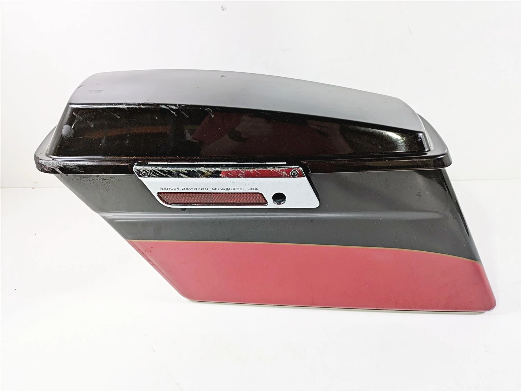2010 Harley Touring FLHTK Electra Glide Left Saddlebag Saddle Bag -Read 90753-93