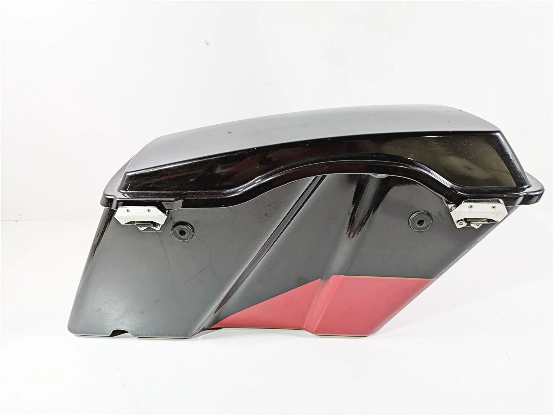 2010 Harley Touring FLHTK Electra Glide Left Saddlebag Saddle Bag -Read 90753-93 - Image 3