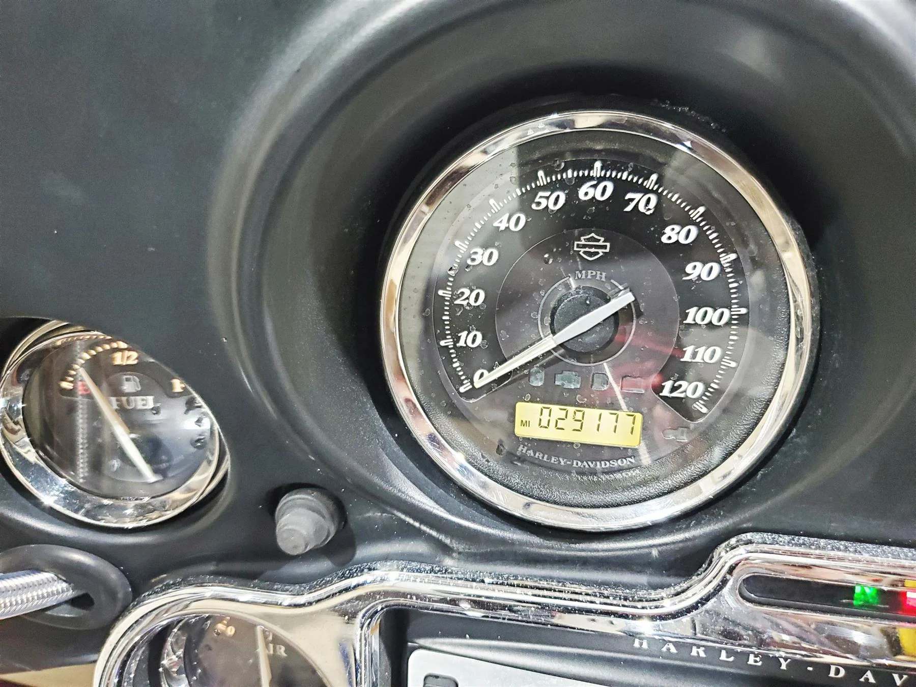 2010 Harley Touring FLHTK Electra Glide Speedo Speedometer Gauge - 29K 74682-10 - Image 2