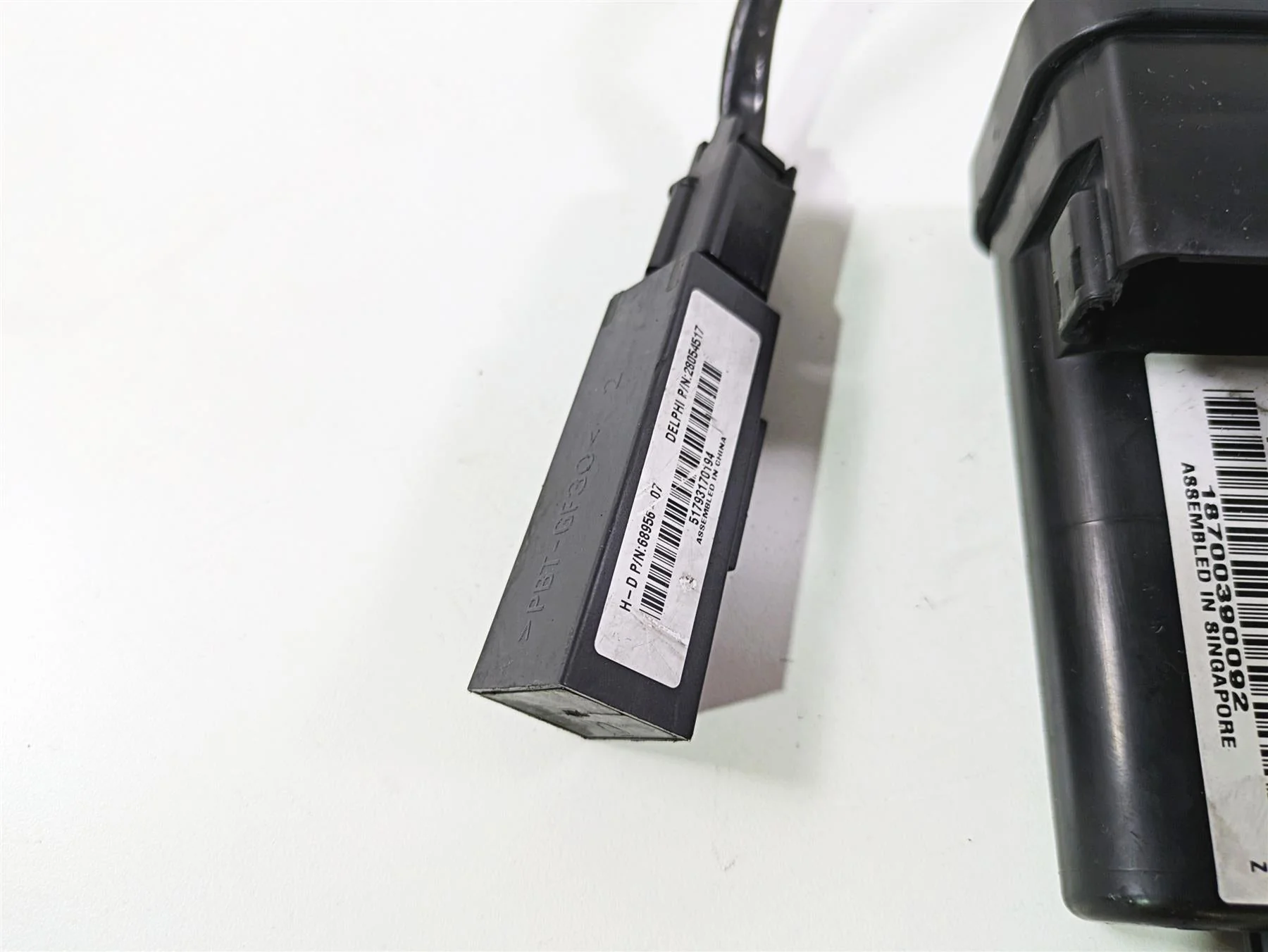 2010 Harley Touring FLHTK Electra Glide Tssm Security Module & Fob Key 68924-07 - Image 2