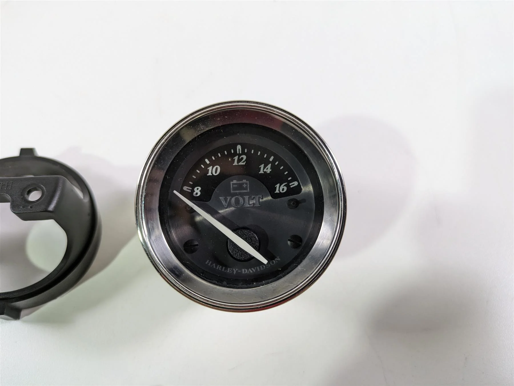 2010 Harley Touring FLHTK Electra Glide Volt Voltage Gauge - For Parts 74691-10 - Image 2