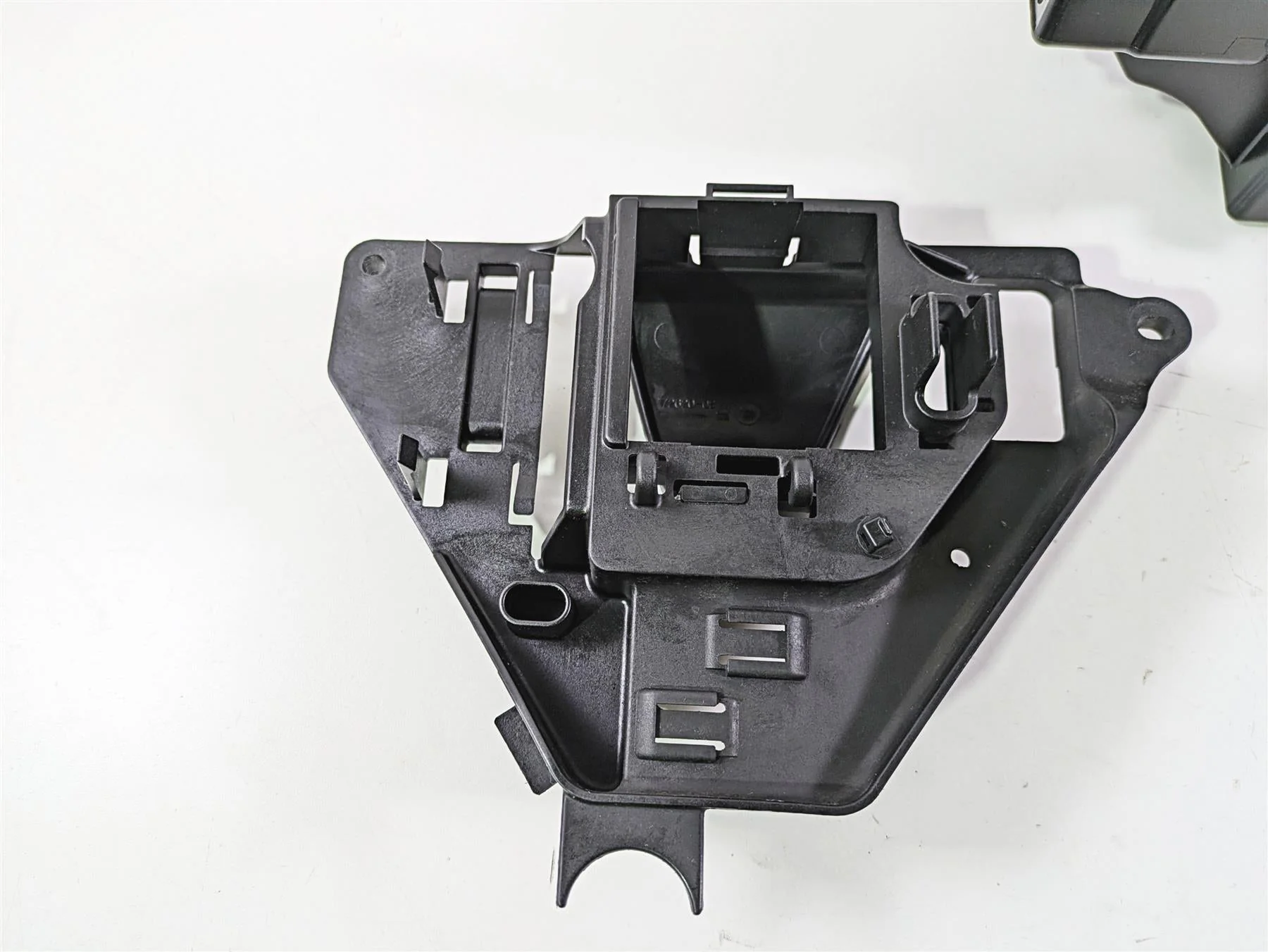 2010 Harley Touring FLHX Street Glide Battery Tray & Electric Holders 66281-09B - Image 2