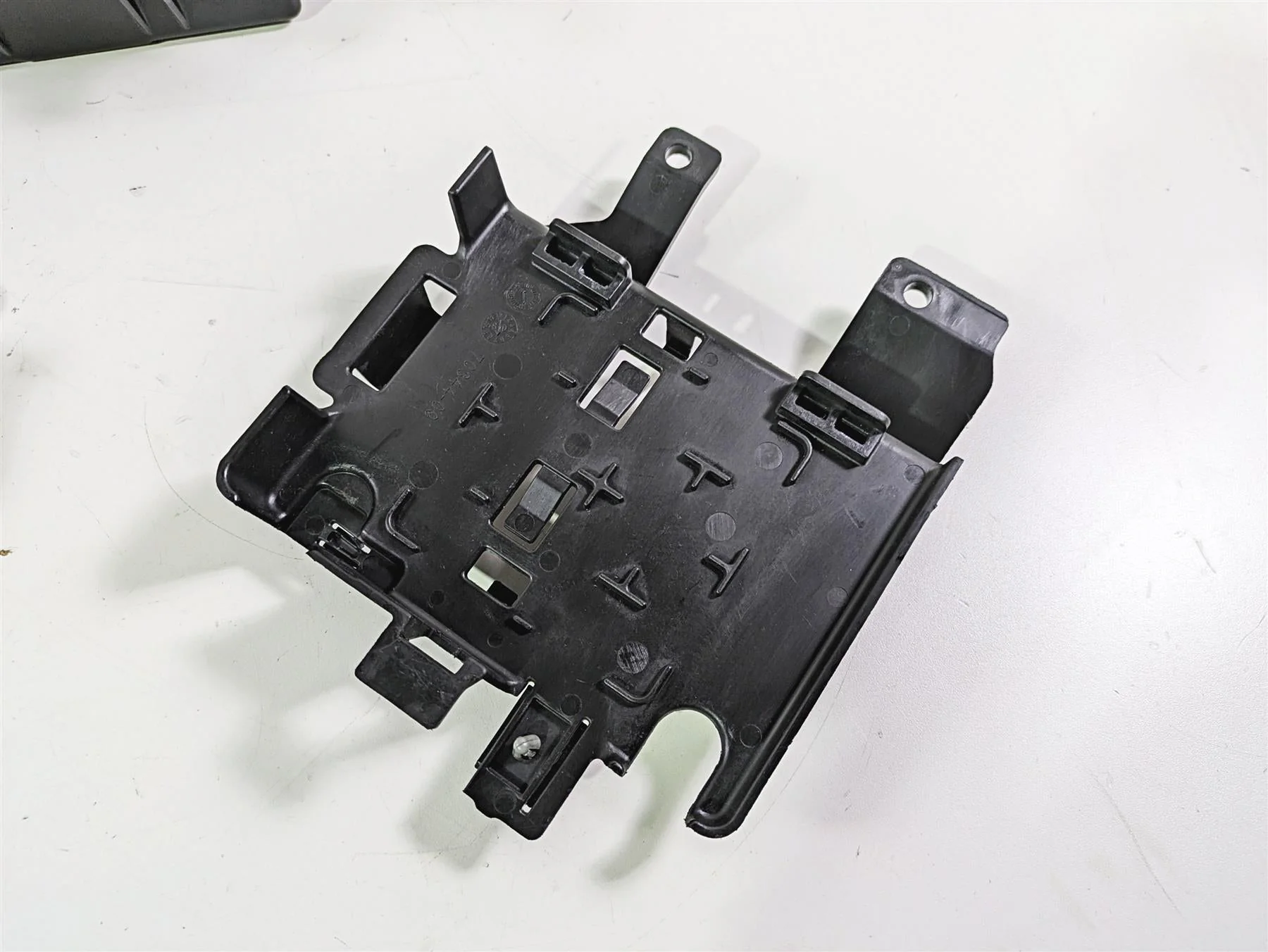 2010 Harley Touring FLHX Street Glide Battery Tray & Electric Holders 66281-09B - Image 7