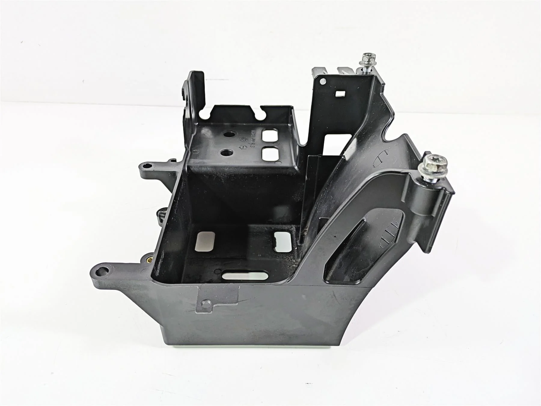 2010 Harley Touring FLHX Street Glide Battery Tray & Electric Holders 66281-09B - Image 9