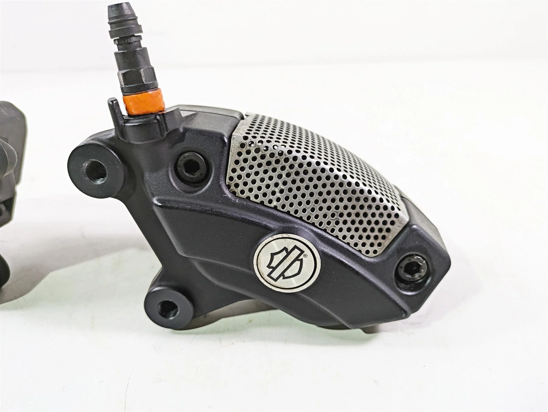 2010 Harley Touring FLHX Street Glide Front Brake Caliper Set 43027-08 44023-08 - Image 9