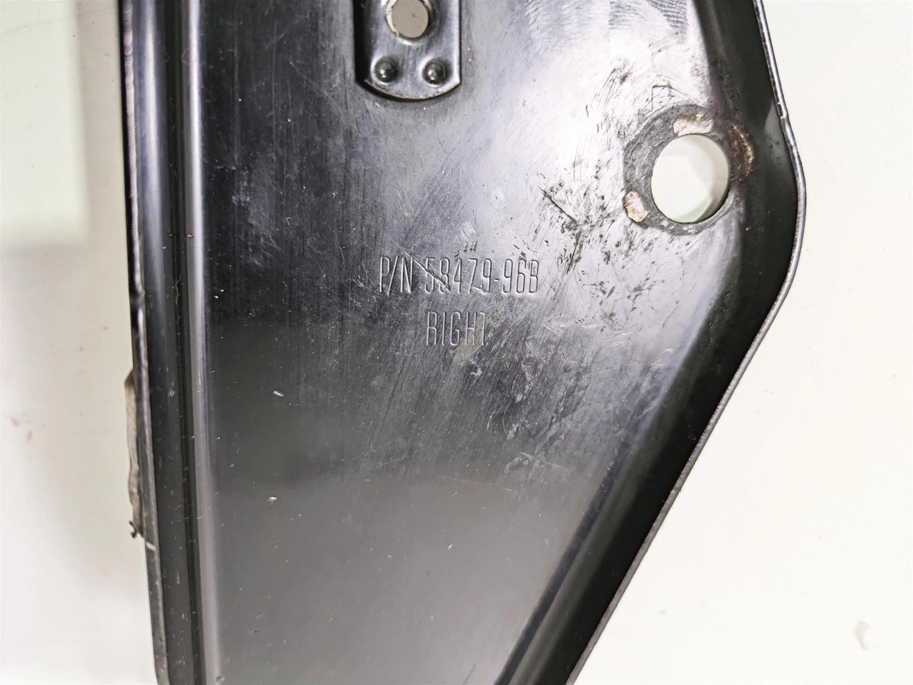 2010 Harley Touring FLHX Street Glide Front Fairing Mounts 58478-96B 58479-96B - Image 5